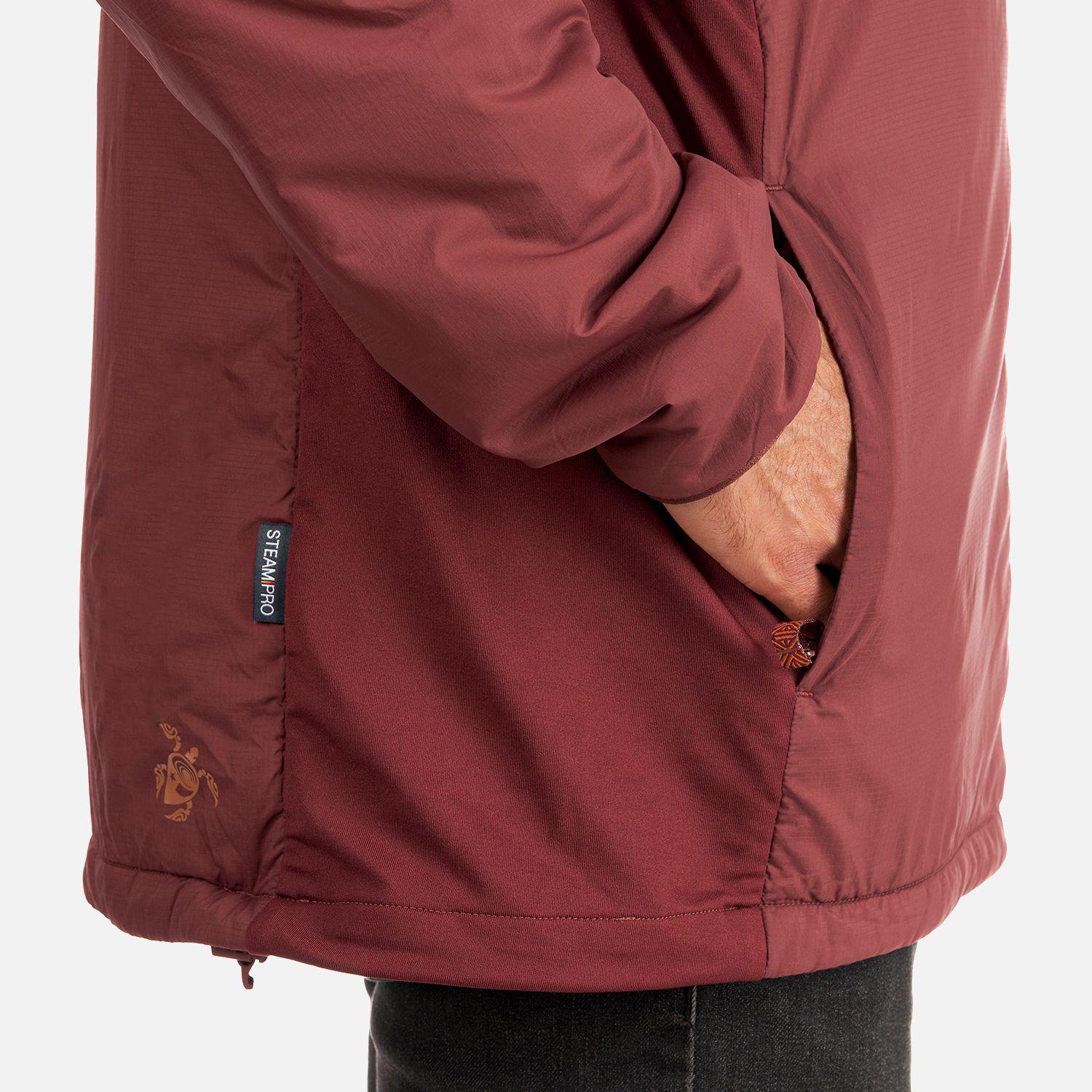 Chaqueta Hombre Puihua Burdeo Haka Honu-6
