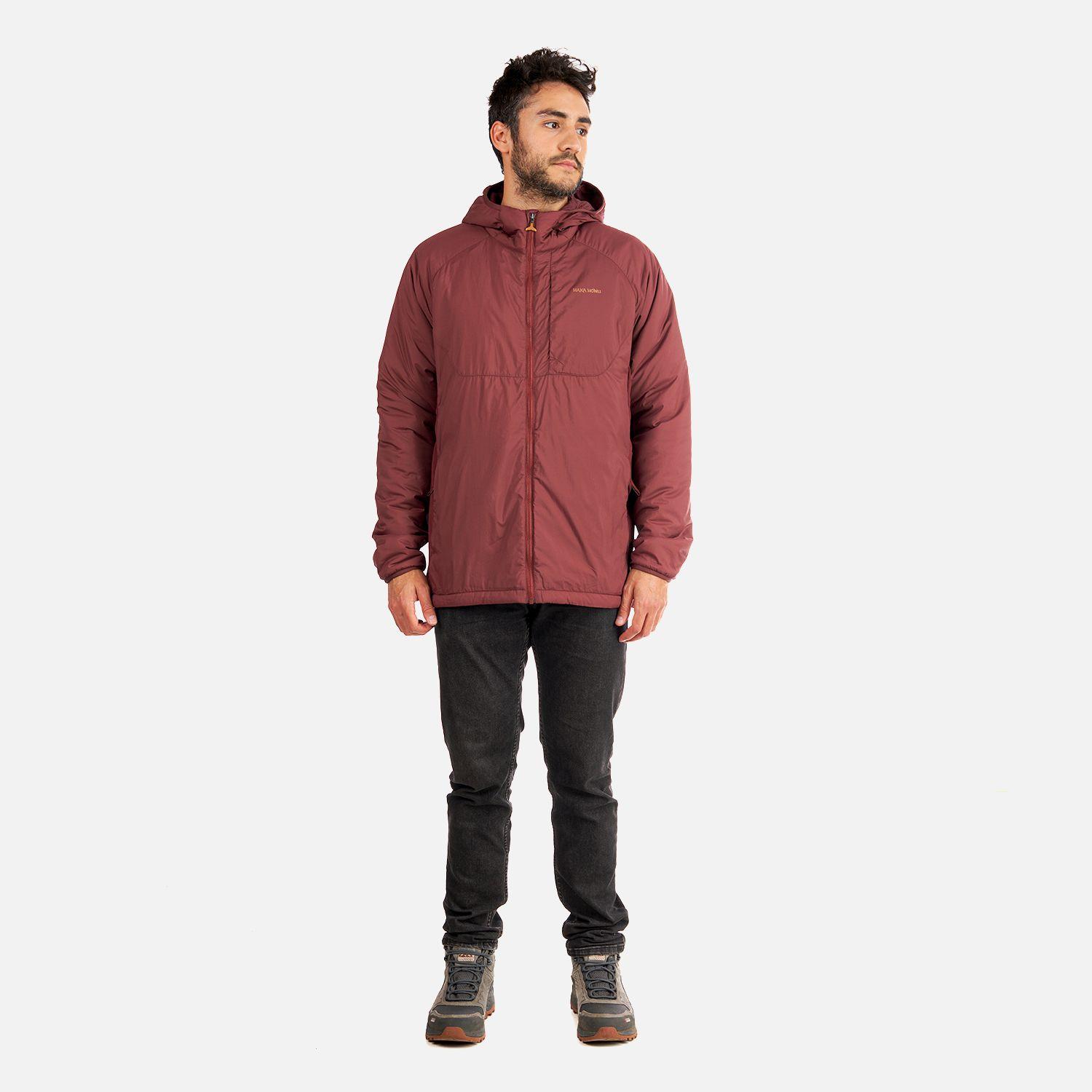 Chaqueta Hombre Puihua Burdeo Haka Honu-7