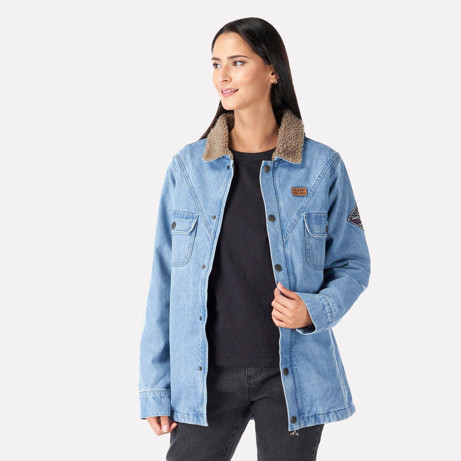 Chaqueta Mujer Joplin Celeste Haka Honu I22-1