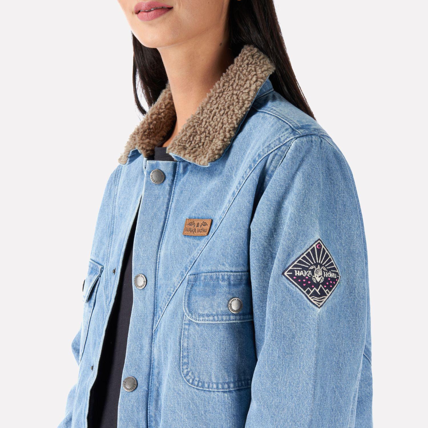 Chaqueta Mujer Joplin Celeste Haka Honu I22-3