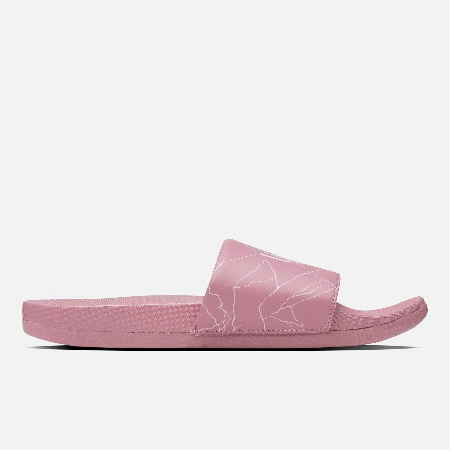 Sandalia Mujer Insigne Slide Print Rosa Oscuro Lippi V26-0