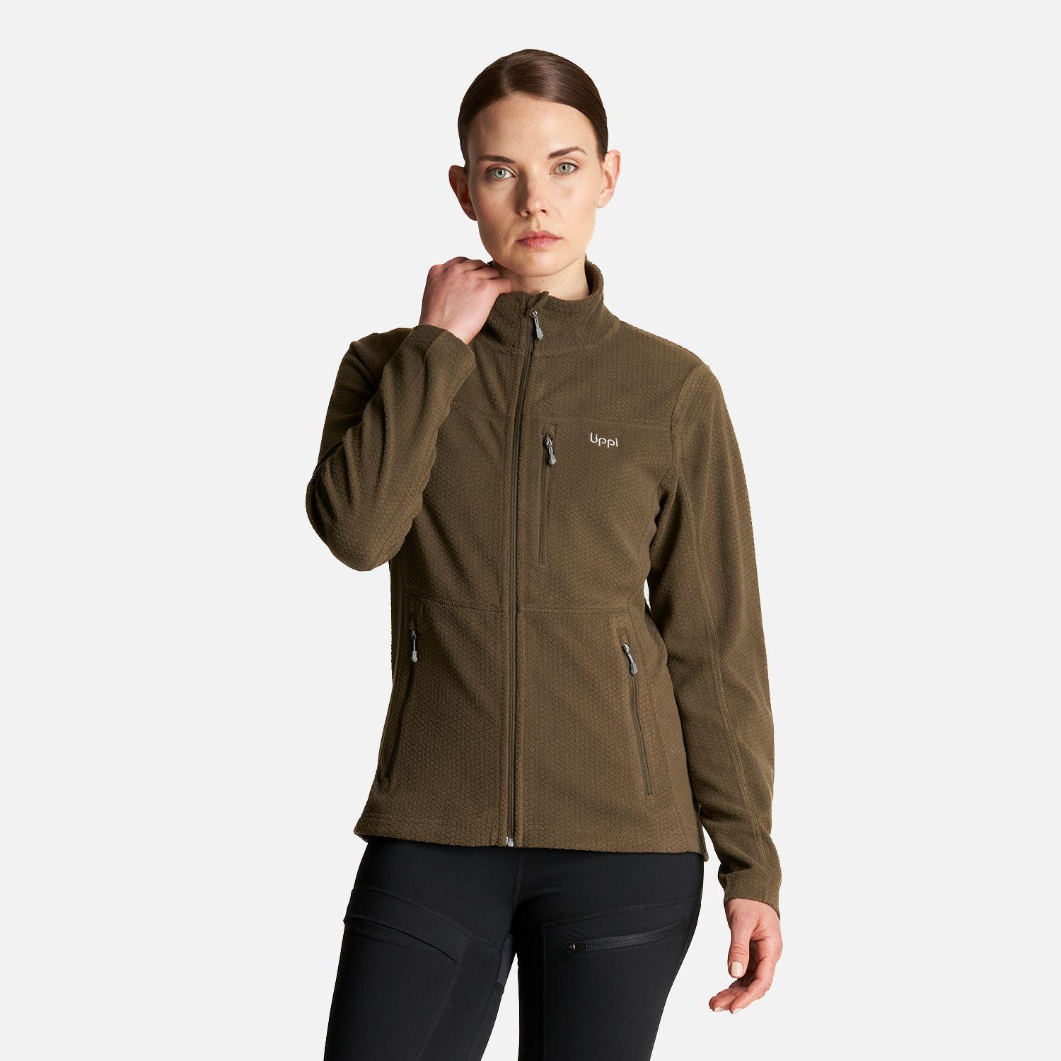 Poleron Mujer Numan Nano-F Jacket Oliva Oscuro Lippi-1