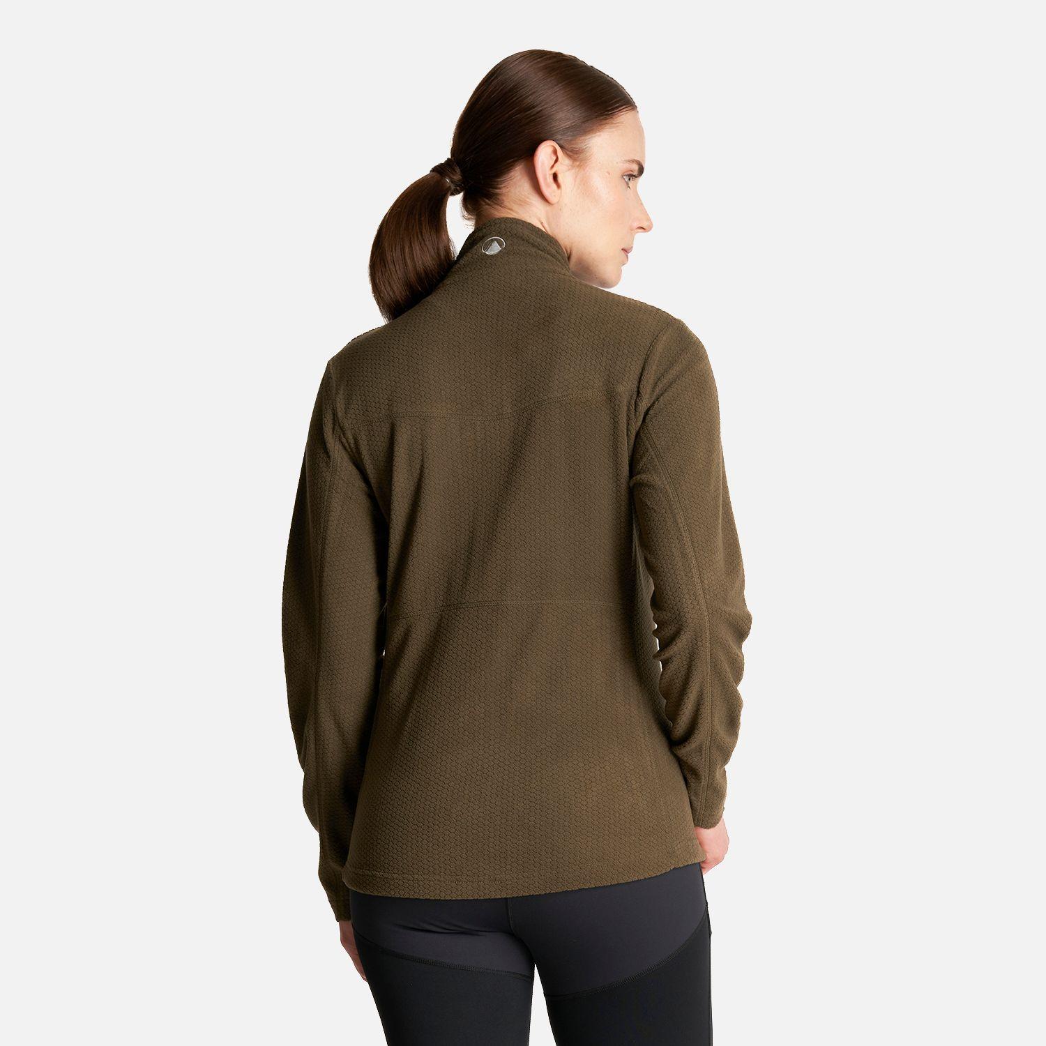 Poleron Mujer Numan Nano-F Jacket Oliva Oscuro Lippi-3