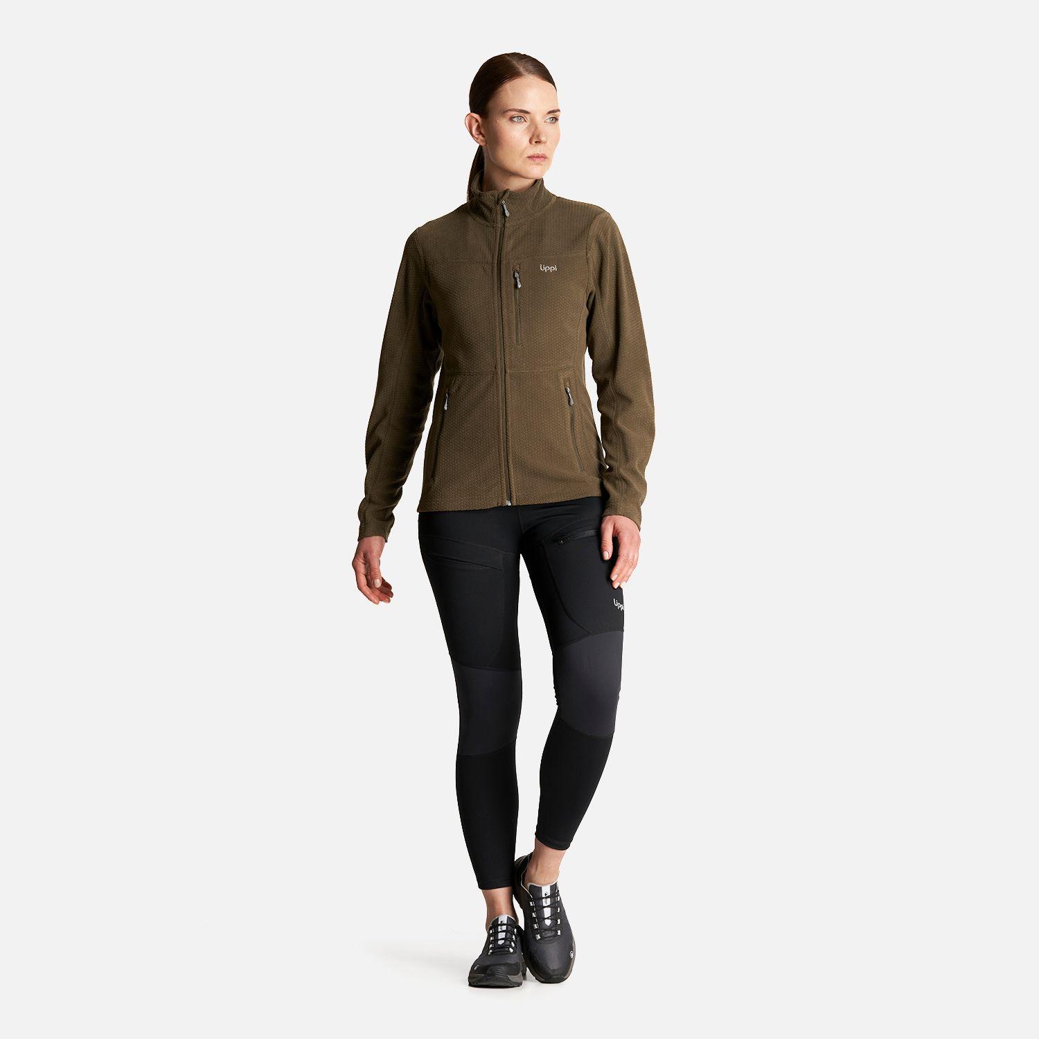 Poleron Mujer Numan Nano-F Jacket Oliva Oscuro Lippi-5