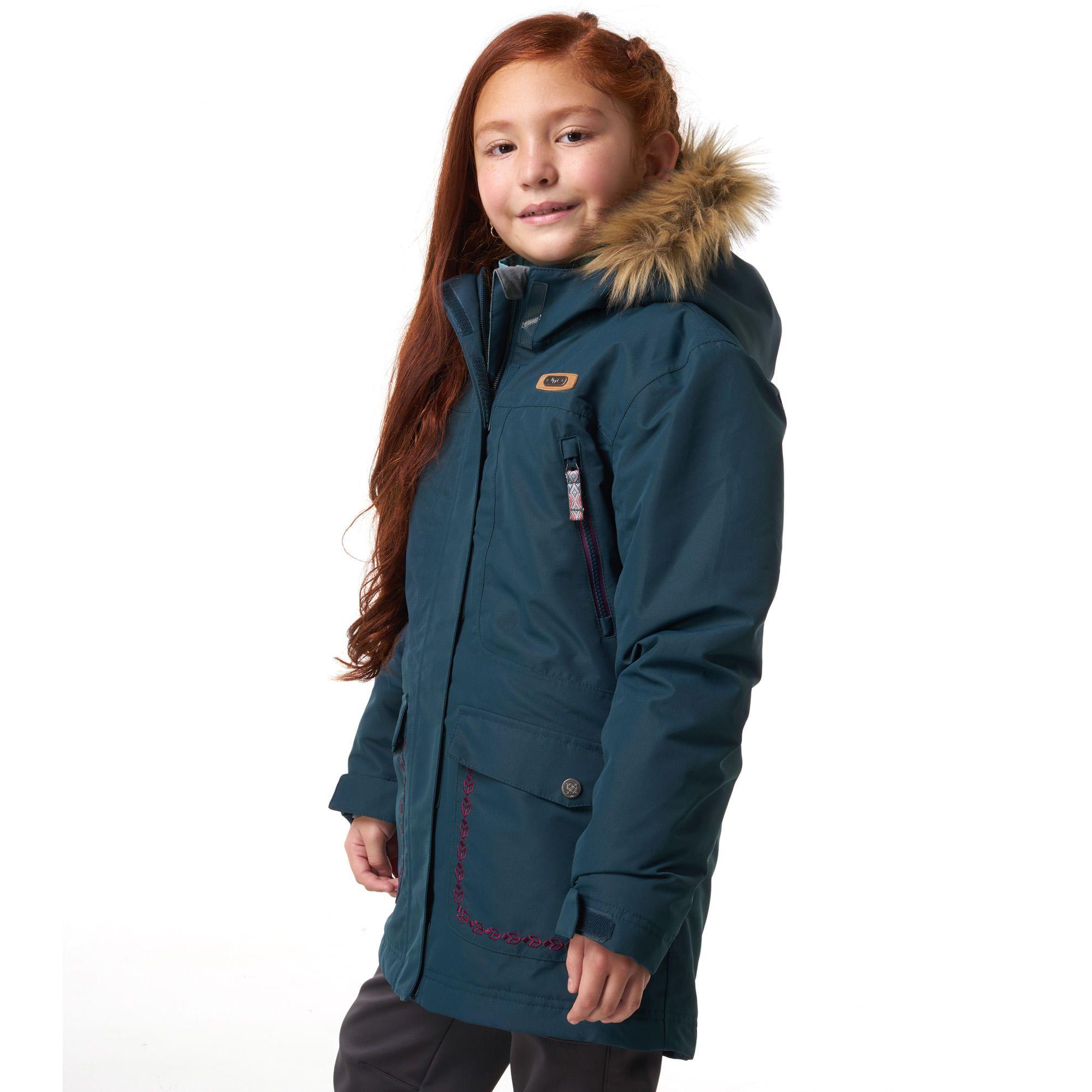 Chaqueta Niña Roble B-Dry Hoody Jacket Turquesa Lippi-2