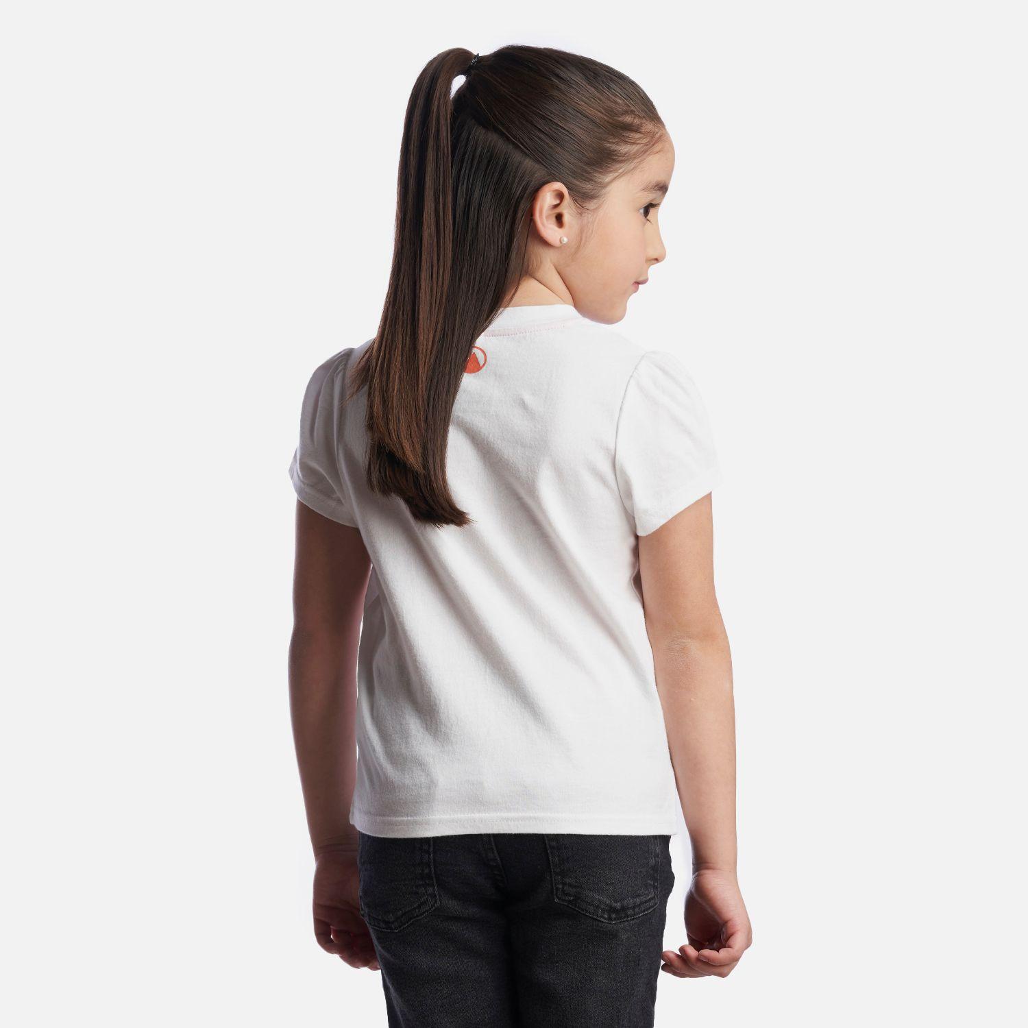 Polera Niña Logo Lippi T-Shirt Blanco Lippi V24-3