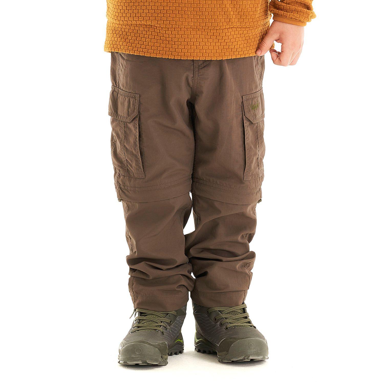 Pantalon Niño Wilder Q-Dry Cargo Pants Cafe Pardo Lippi-1