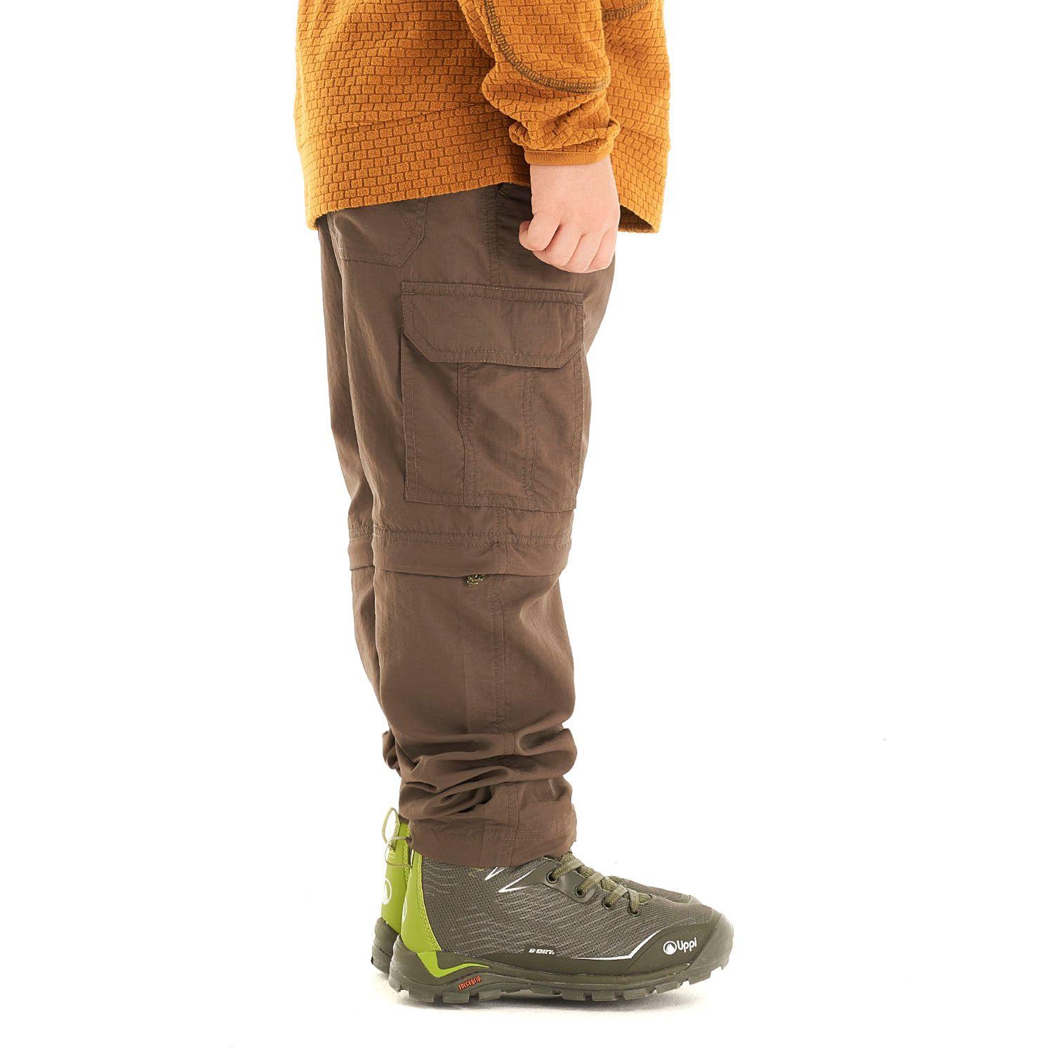 Pantalon Niño Wilder Q-Dry Cargo Pants Cafe Pardo Lippi-3