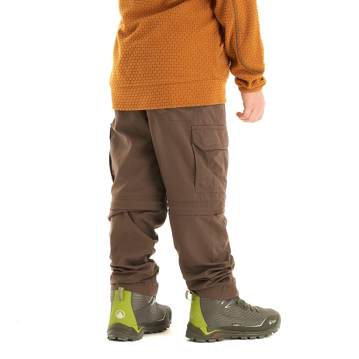 Pantalon Niño Wilder Q-Dry Cargo Pants Cafe Pardo Lippi-4