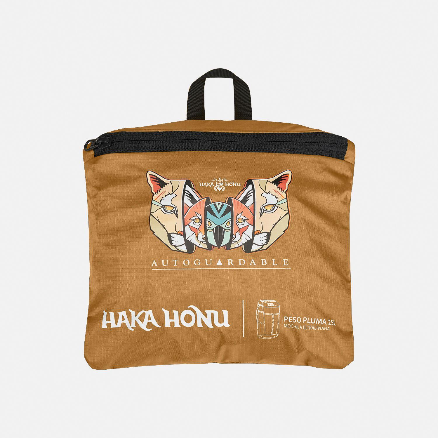 Mochila Peso Pluma 25L Mostaza Haka Honu V26-6