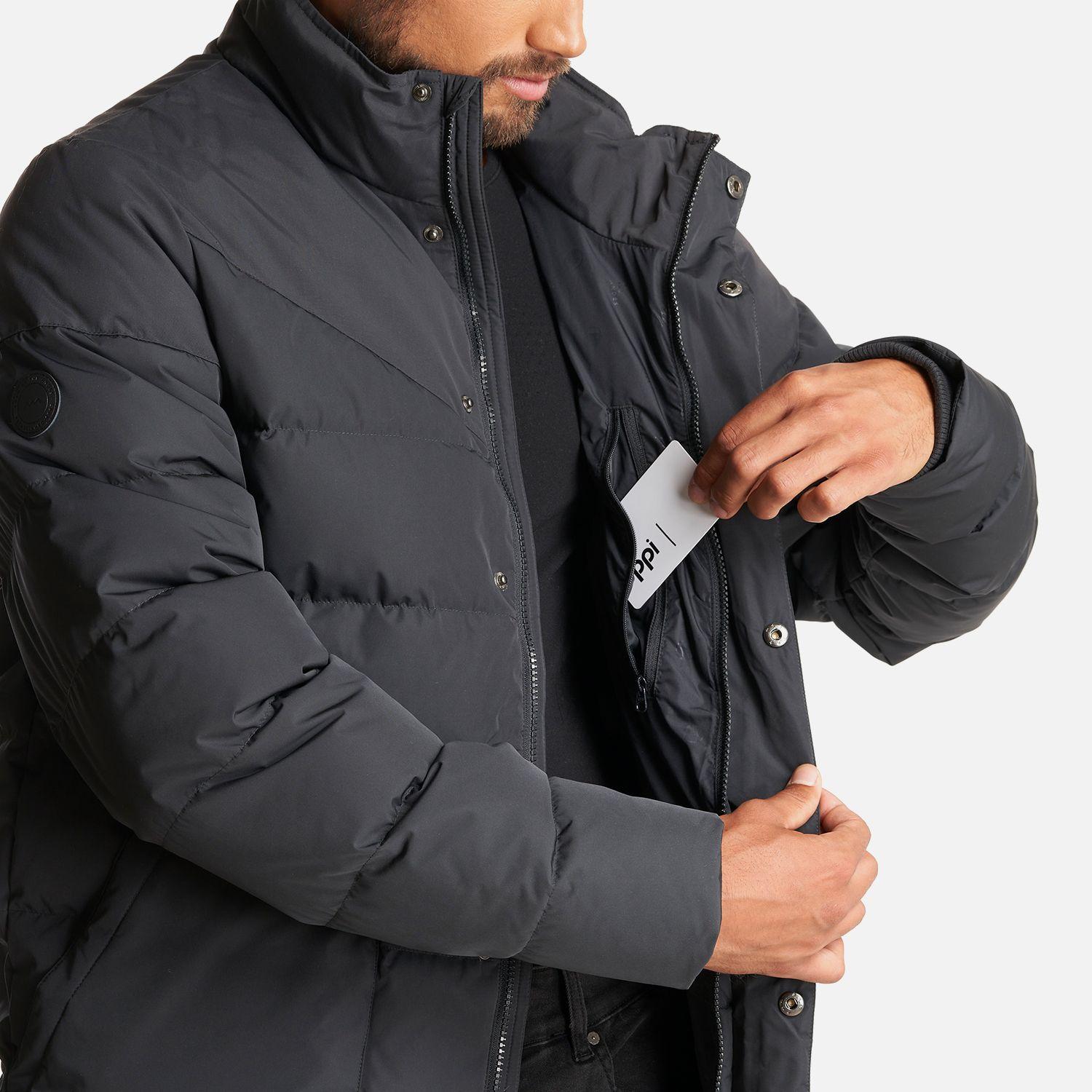 Chaqueta Hombre Kobuk Down Jacket Negro Lippi-4