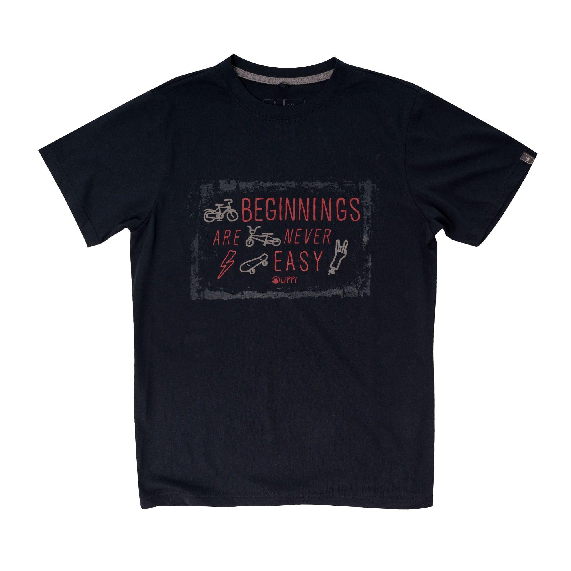 Polera Teen Boy Riders UV-Stop T-Shirt Azul Marino Lippi-0