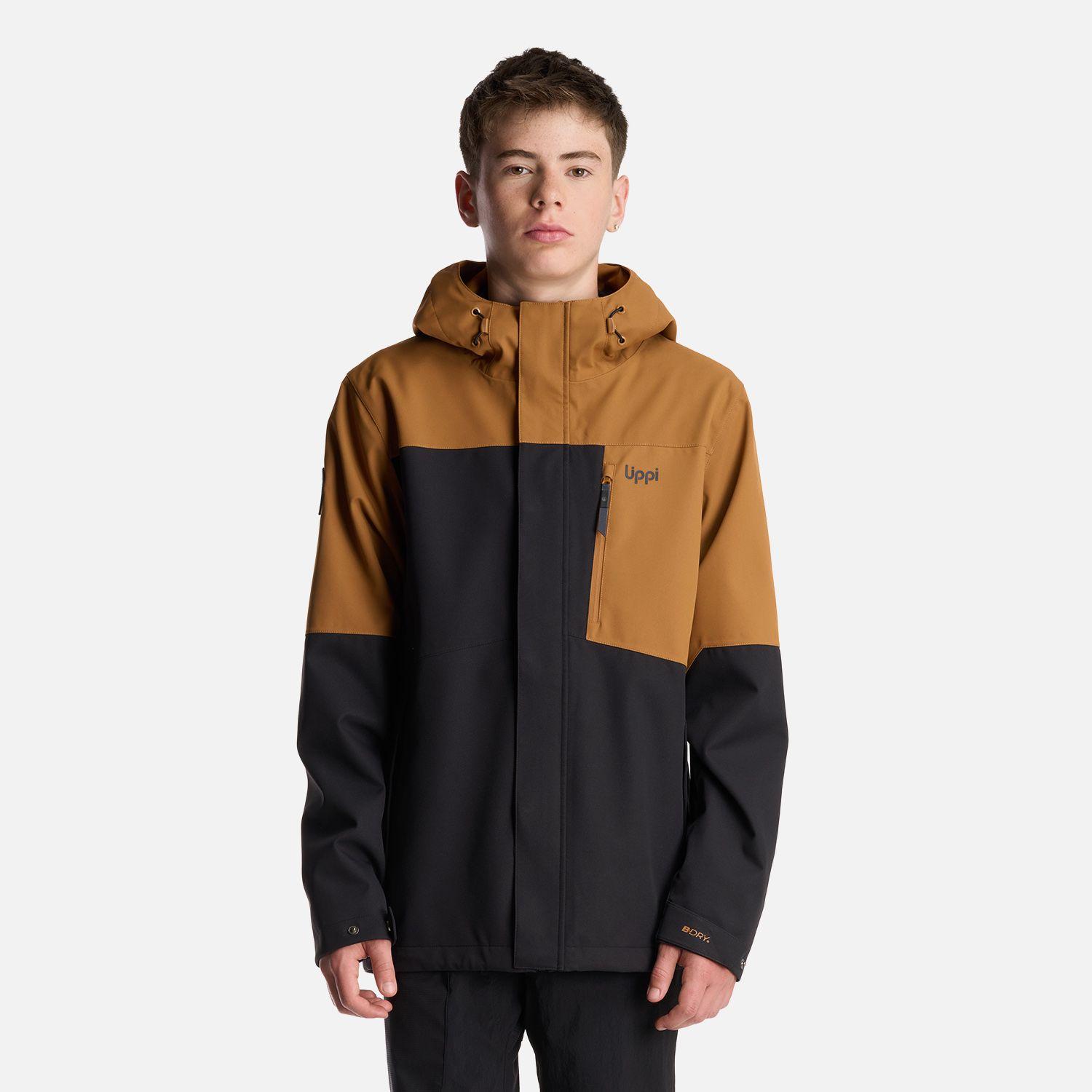 Chaqueta Teen Boy Massif B-Dry Hoody Jacket Negro Lippi-1