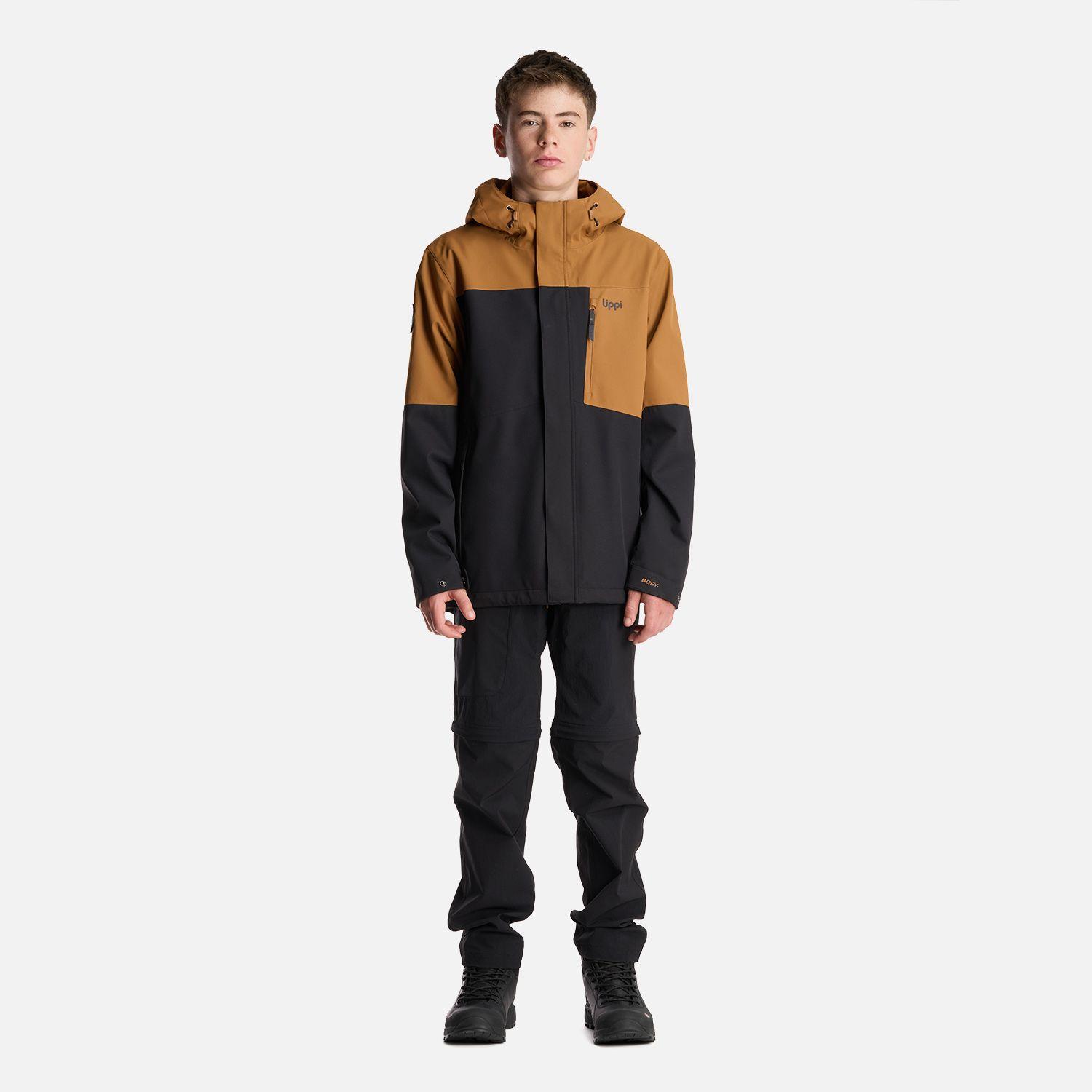 Chaqueta Teen Boy Massif B-Dry Hoody Jacket Negro Lippi-7