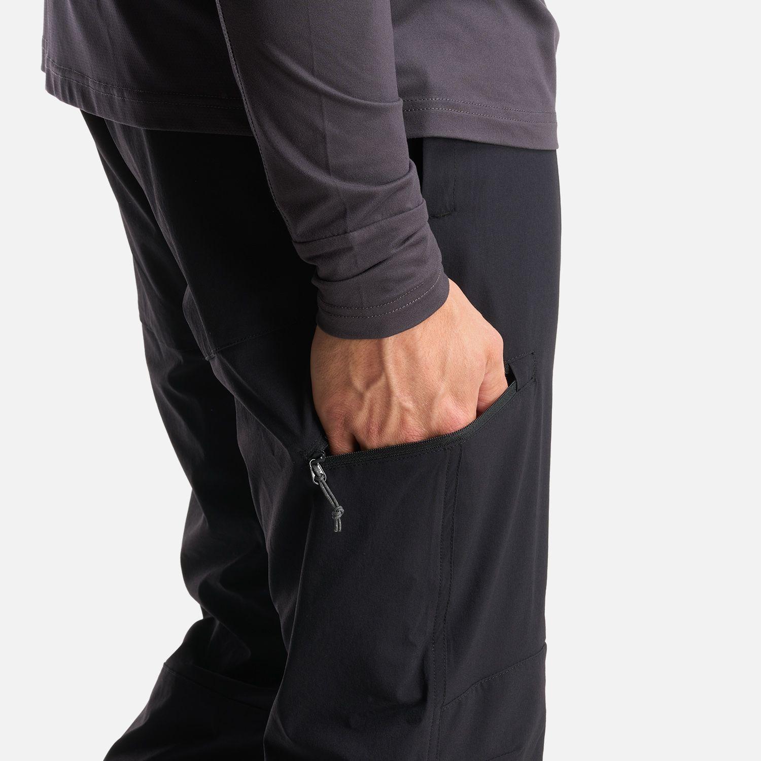 Pantalon Hombre PureTrek Q-Dry Pants Negro Lippi I24-6