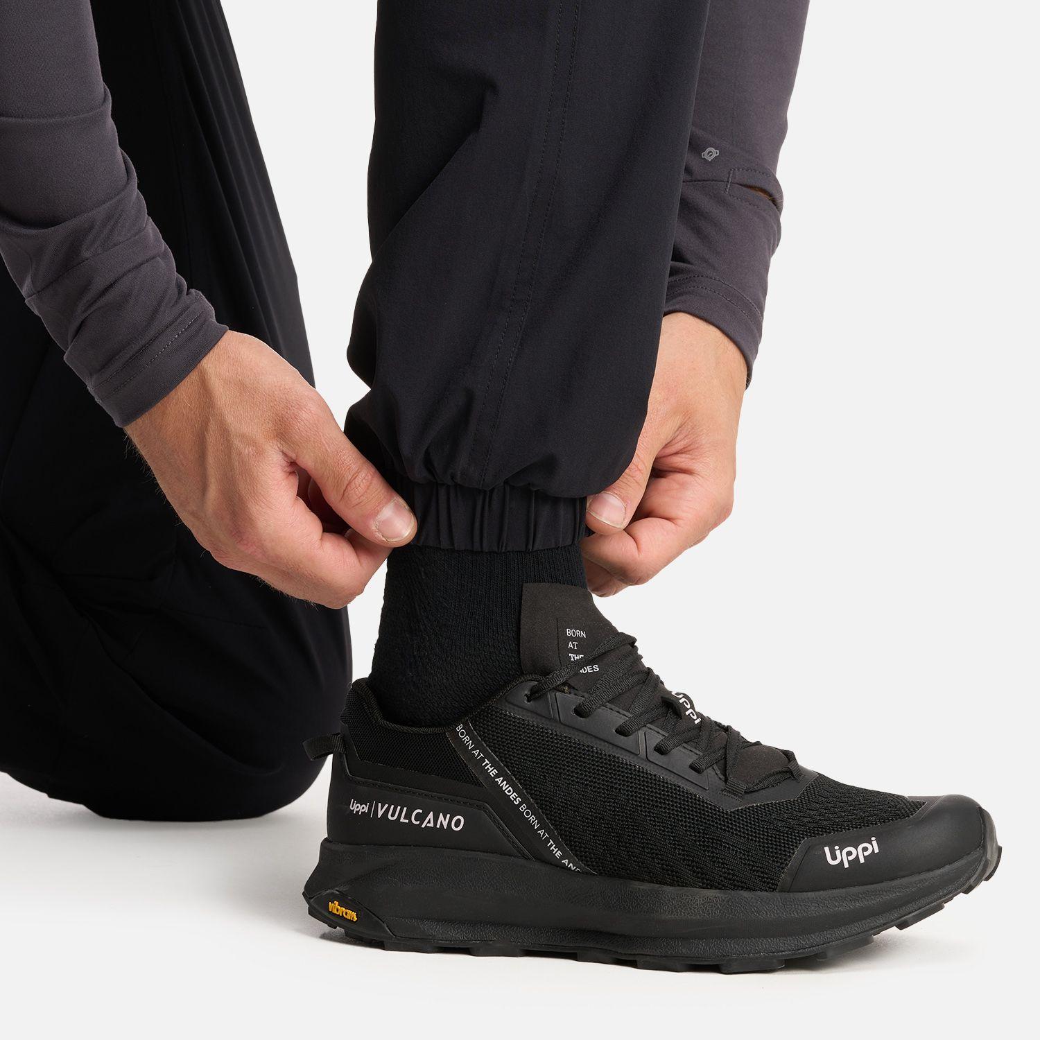 Pantalon Hombre PureTrek Q-Dry Pants Negro Lippi I24-7
