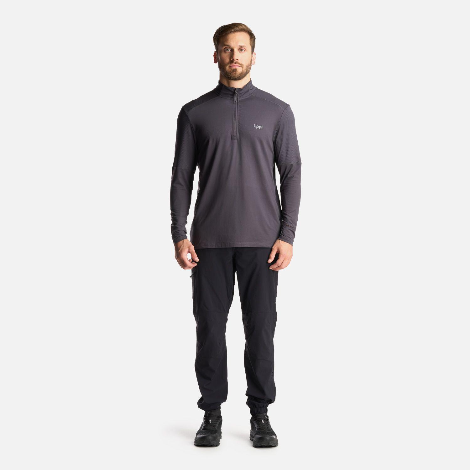 Pantalon Hombre PureTrek Q-Dry Pants Negro Lippi I24-8