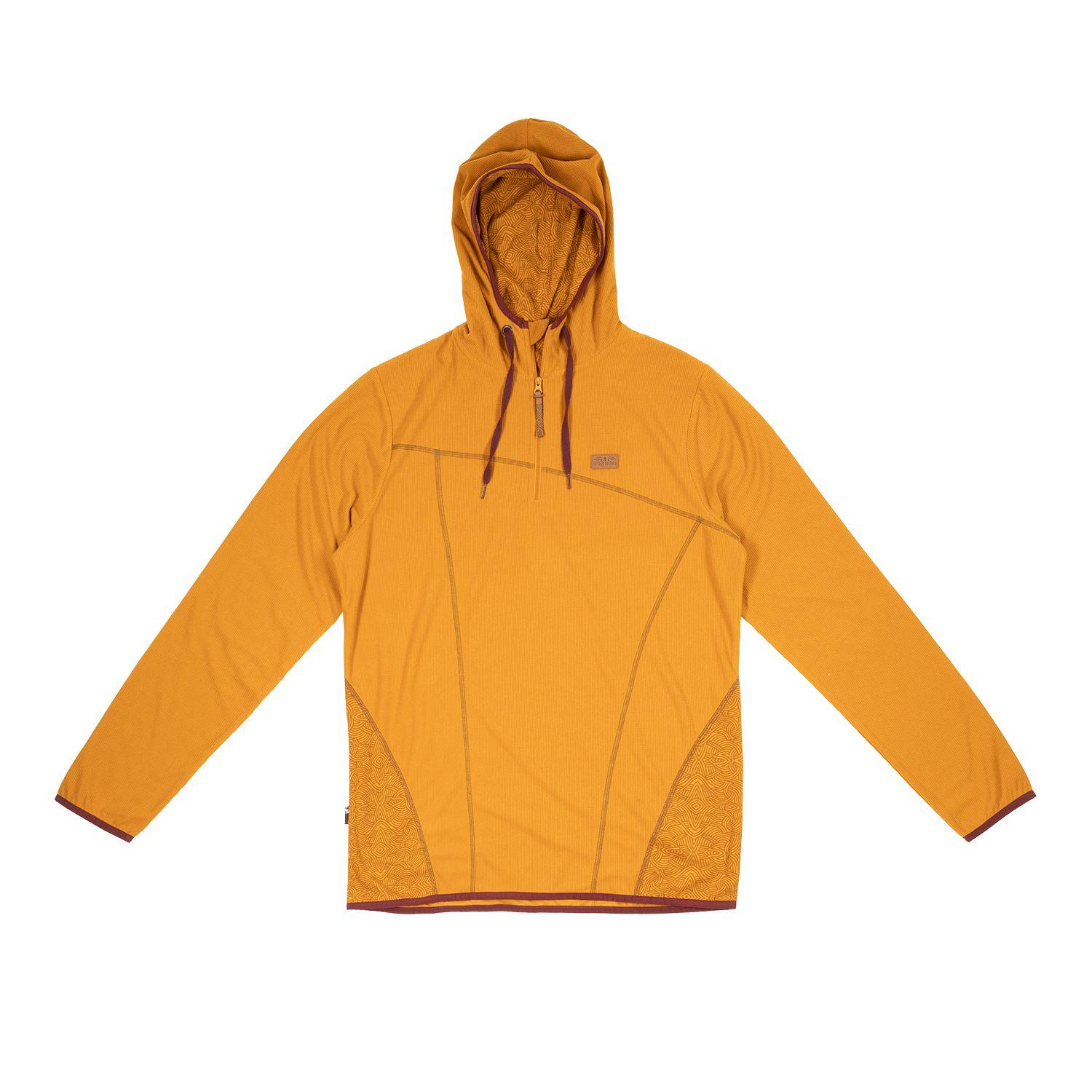 Poleron Hombre Taina Nui Mostaza Haka Honu I20-0