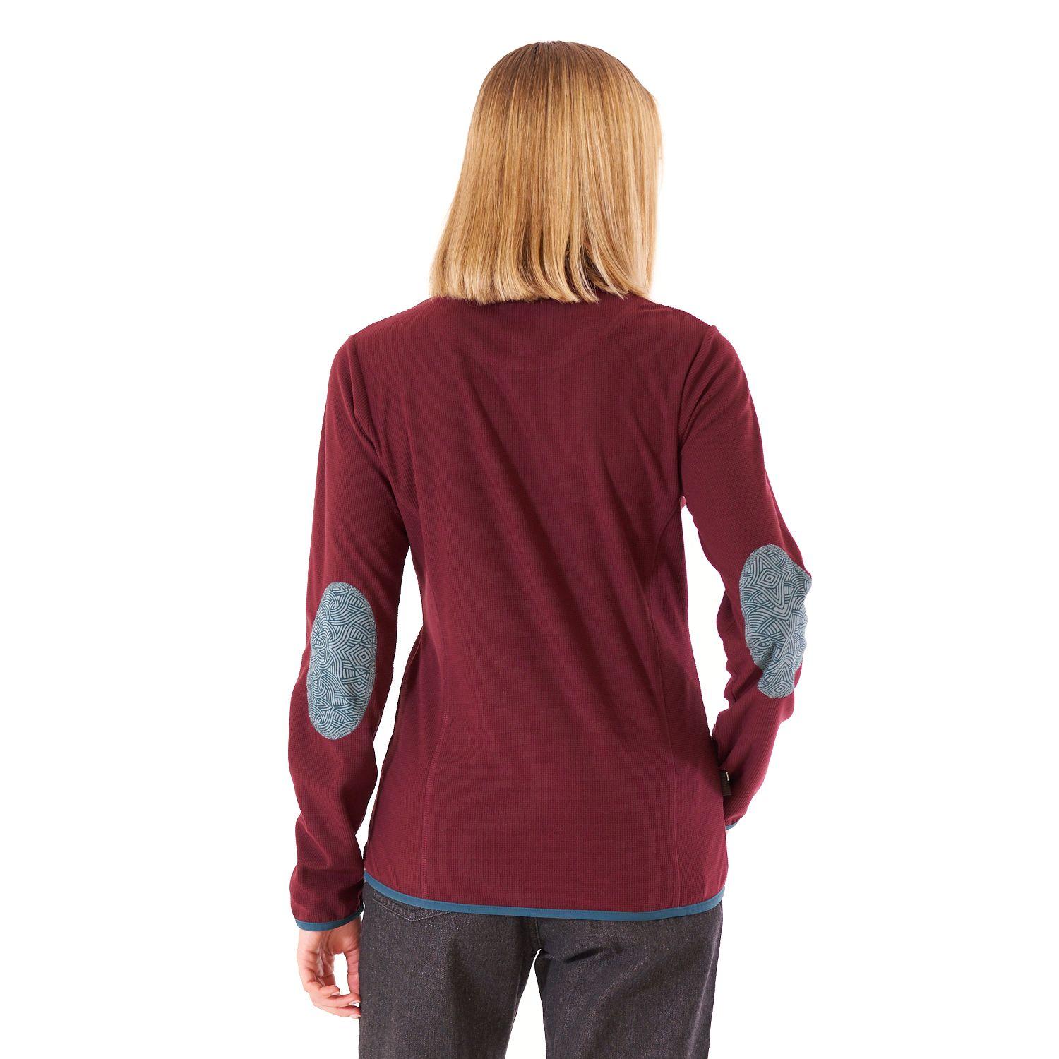 Poleron Mujer Taina Burdeo Haka Honu V21-5