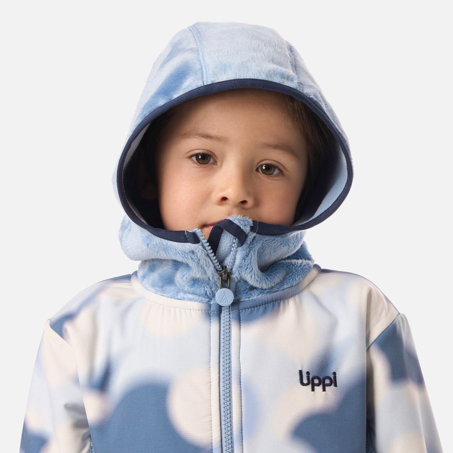 Polar Niño Grillo Therm-Pro Hoody Jacket Azul Piedra Lippi V26-3