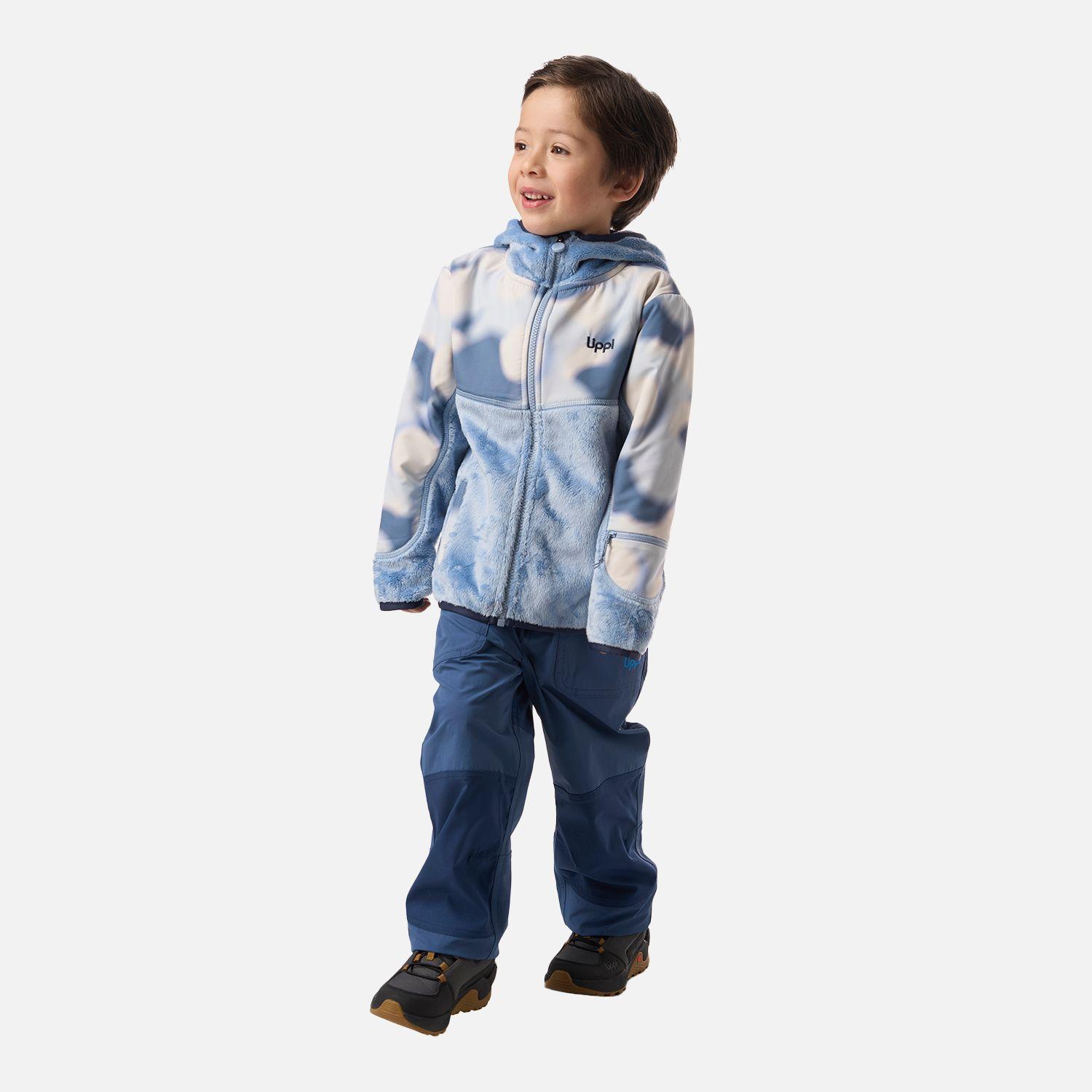 Polar Niño Grillo Therm-Pro Hoody Jacket Azul Piedra Lippi V26-6