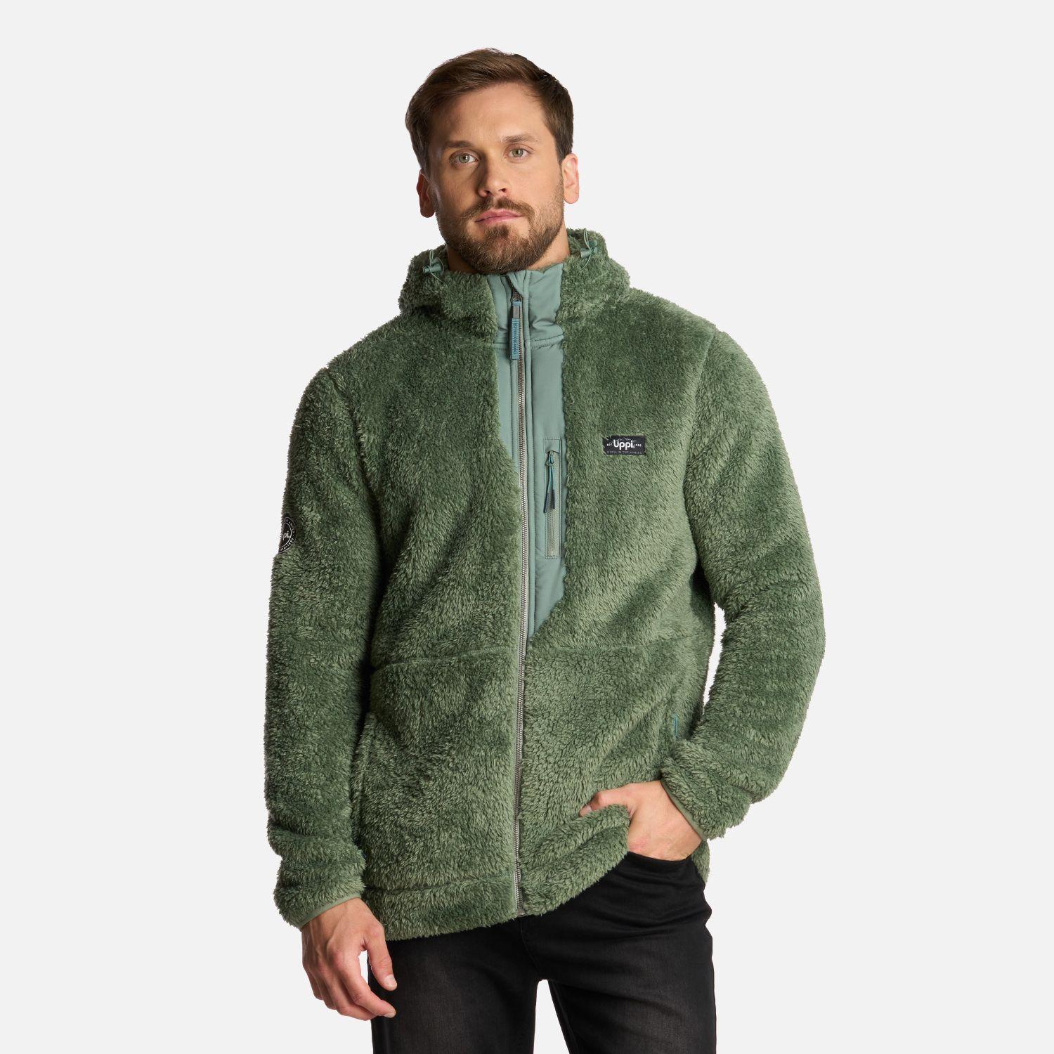 Polar Hombre Bear Shaggy-Pro Hoody Jade Oscuro Lippi I25-0