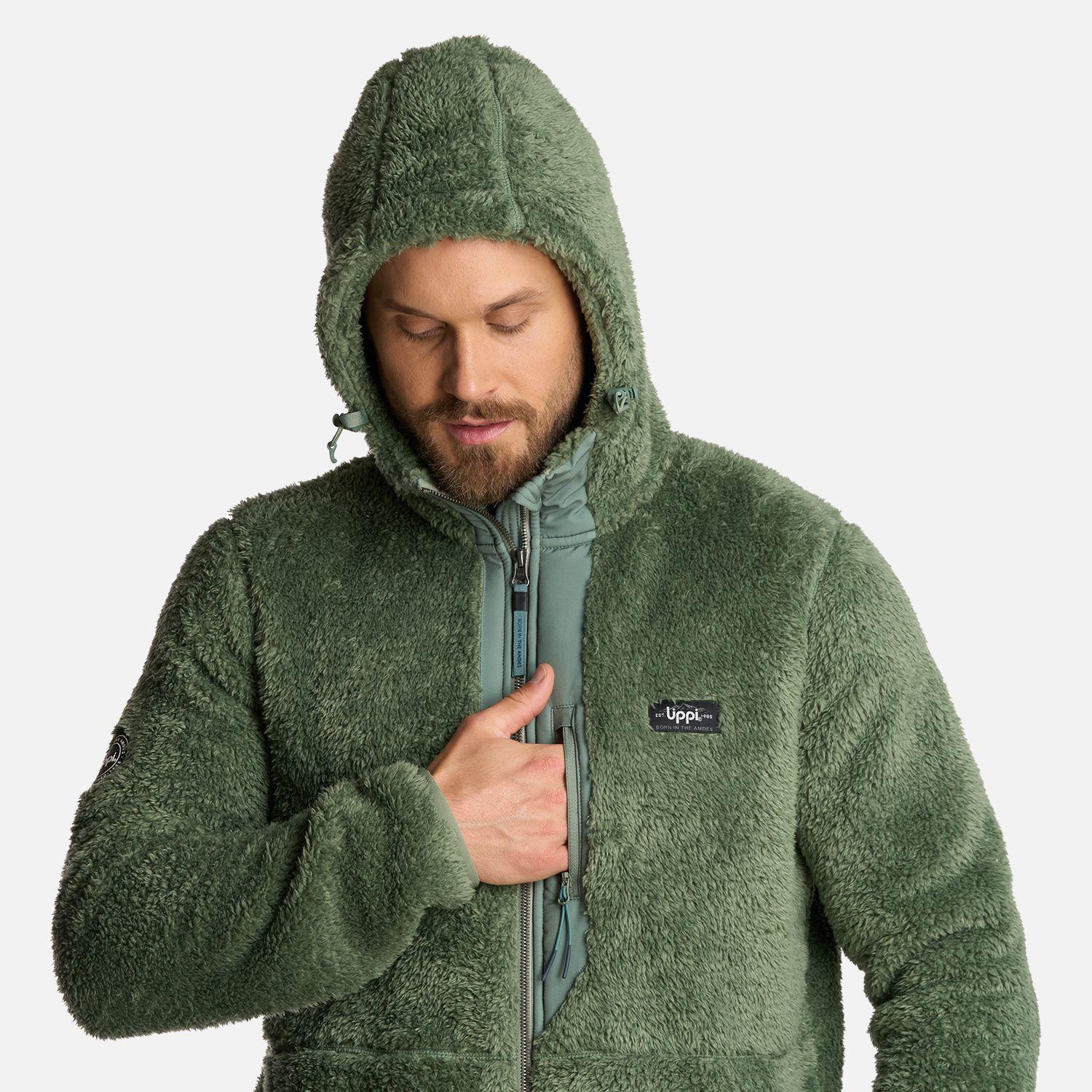 Polar Hombre Bear Shaggy-Pro Hoody Jade Oscuro Lippi I25-3