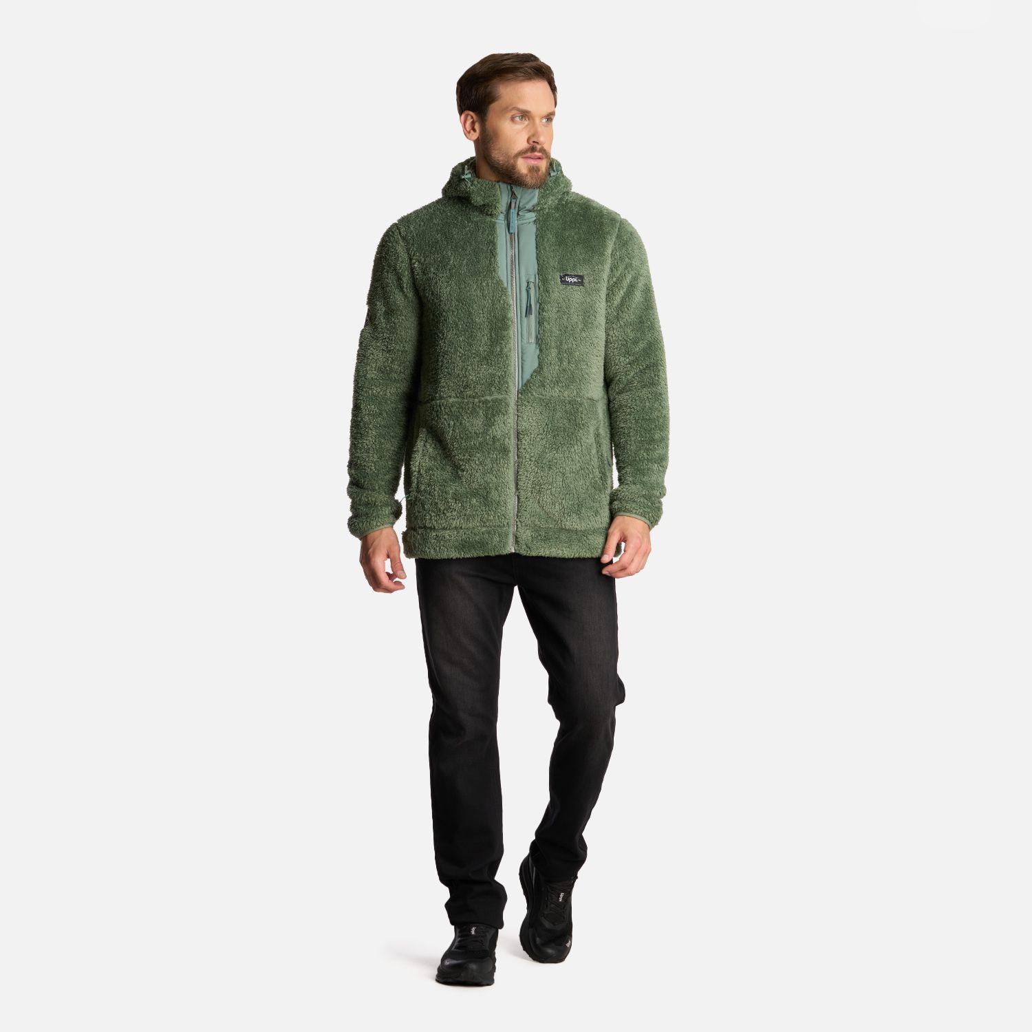 Polar Hombre Bear Shaggy-Pro Hoody Jade Oscuro Lippi I25-5