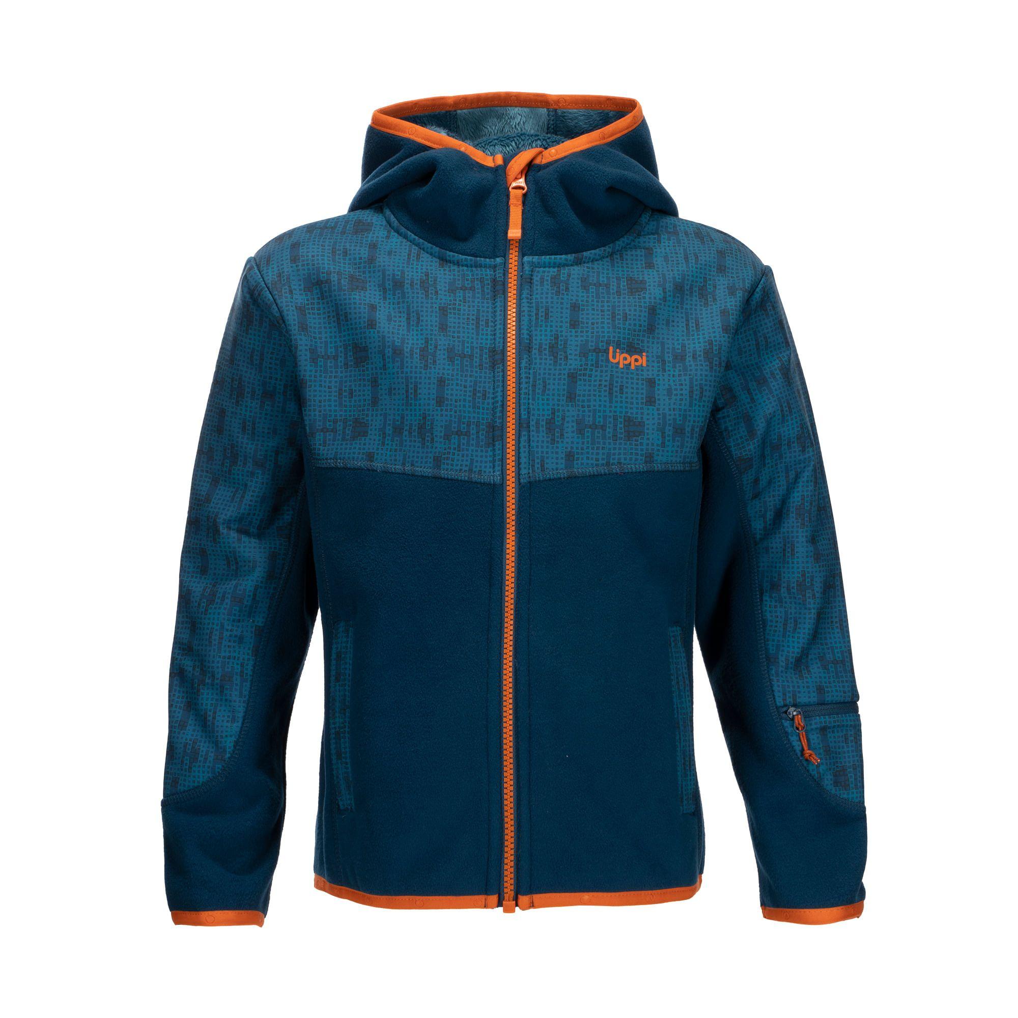 Poleron Niño Grillo Therm-Pro Hoody Jacket Azul Lippi-0