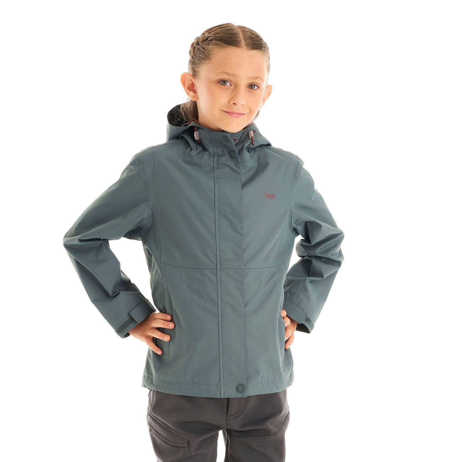 Chaqueta Niña Blizzard B-Dry Hoody Jacket Verde Grisaceo Lippi-1