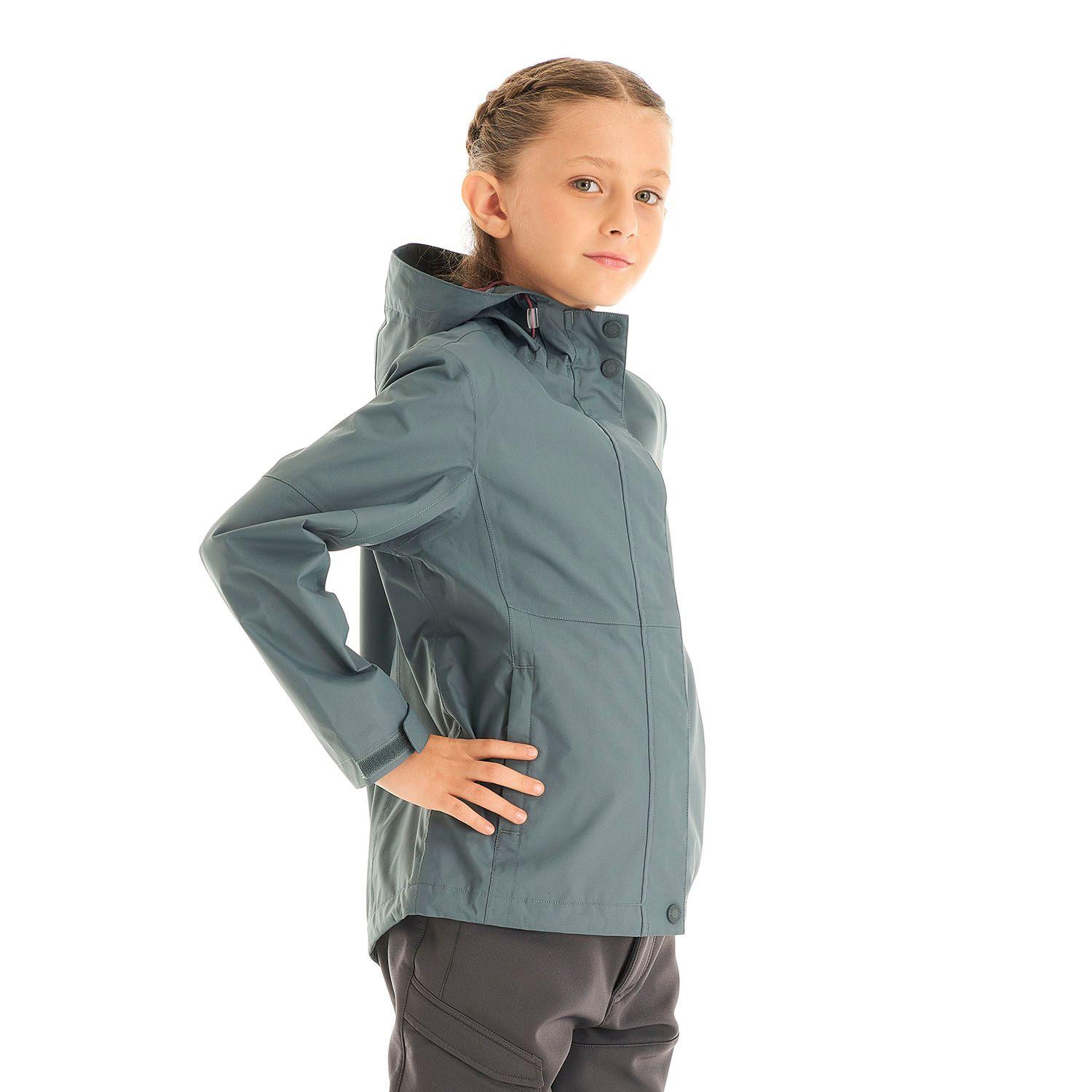 Chaqueta Niña Blizzard B-Dry Hoody Jacket Verde Grisaceo Lippi-2