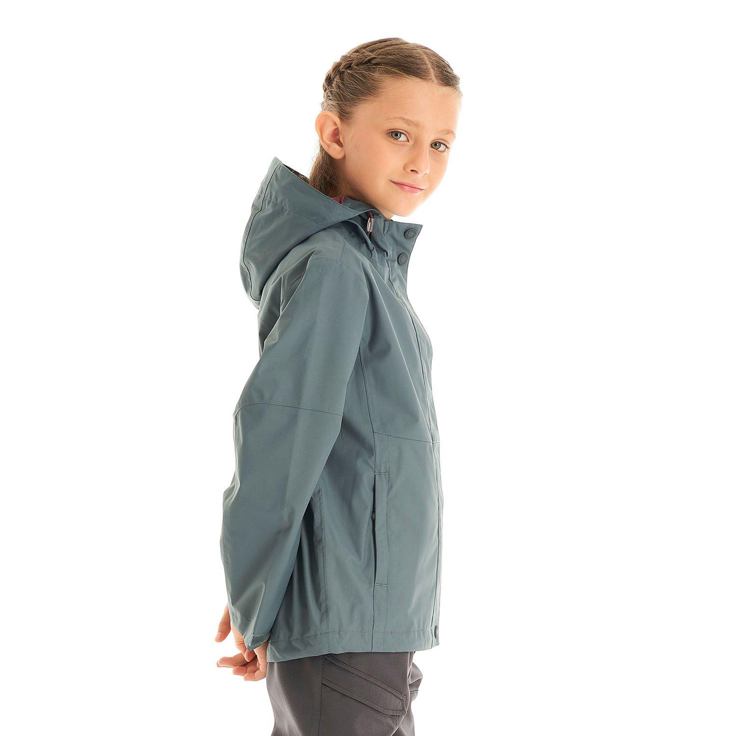 Chaqueta Niña Blizzard B-Dry Hoody Jacket Verde Grisaceo Lippi-3