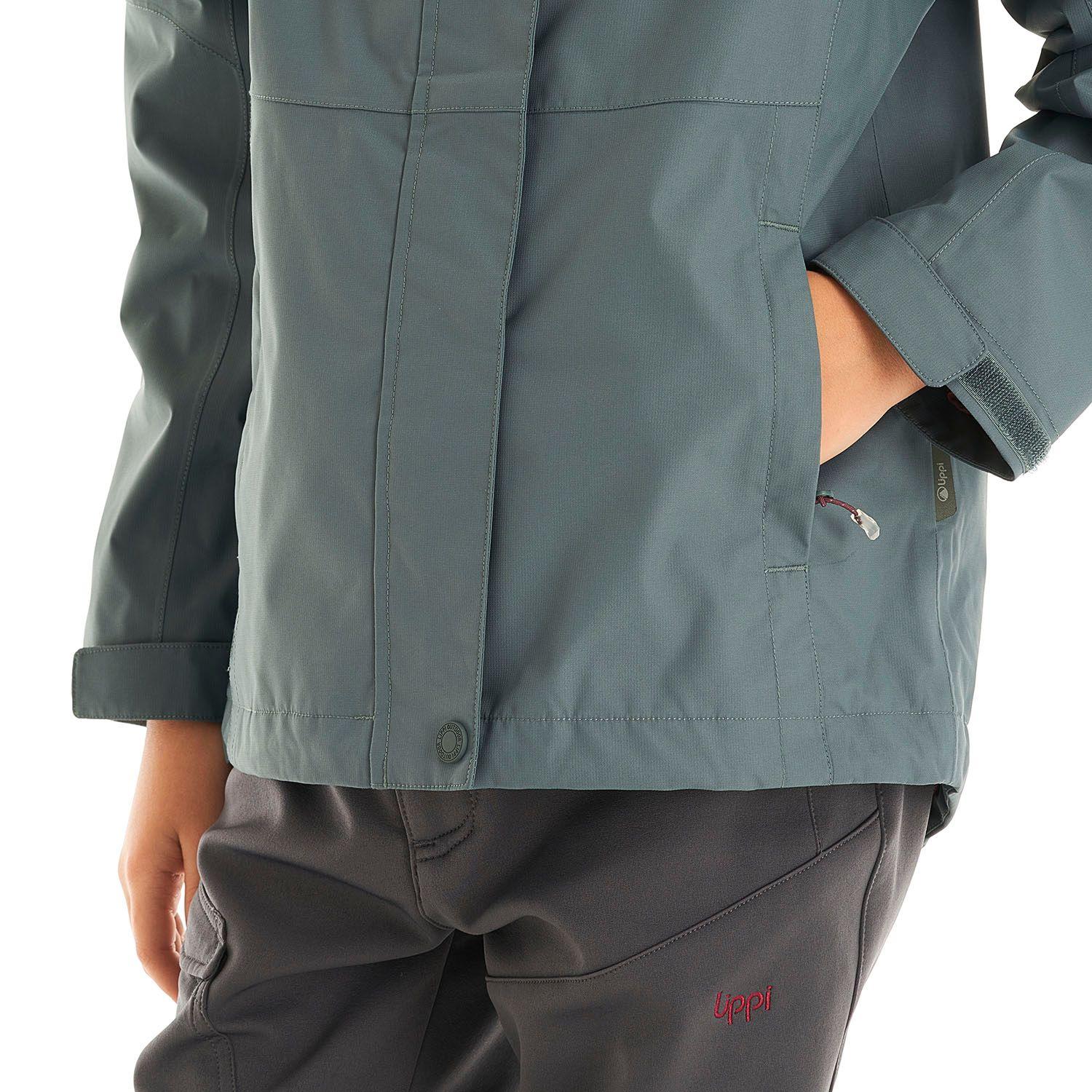 Chaqueta Niña Blizzard B-Dry Hoody Jacket Verde Grisaceo Lippi-7
