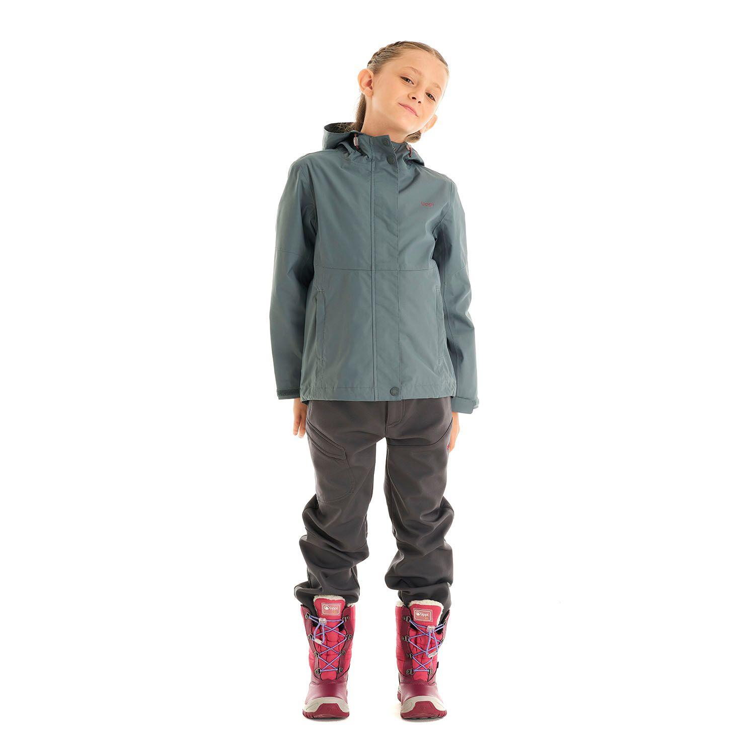 Chaqueta Niña Blizzard B-Dry Hoody Jacket Verde Grisaceo Lippi-8