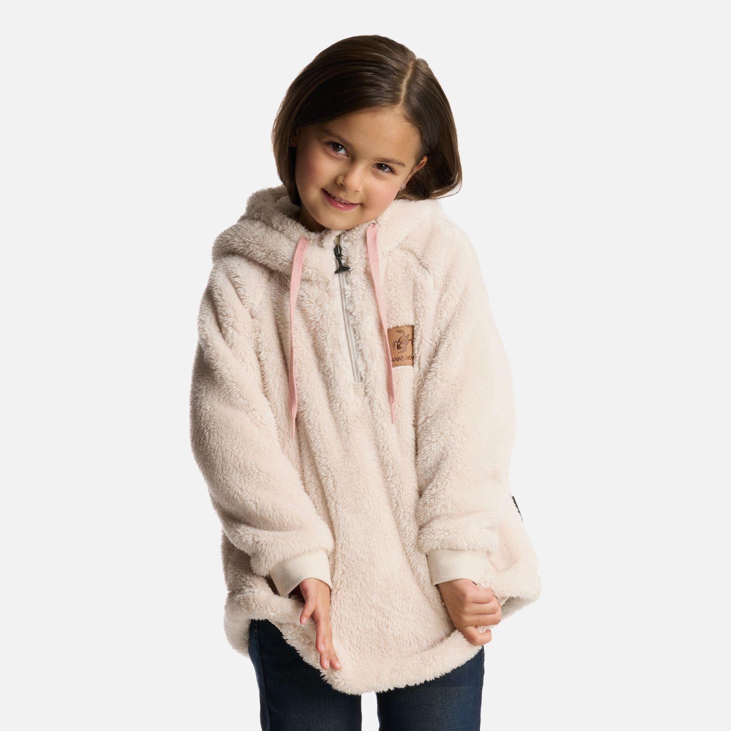 Poleron Niña Mini Cangur-oso Beige Haka Honu-1