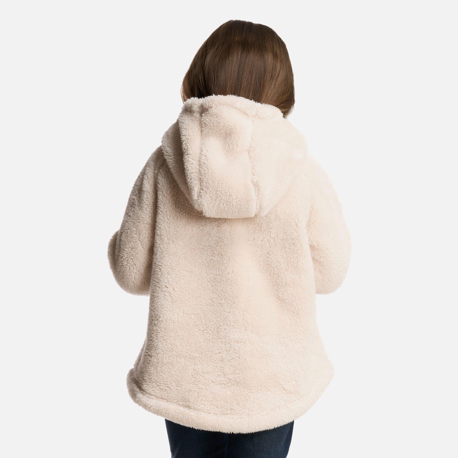 Poleron Niña Mini Cangur-oso Beige Haka Honu-2