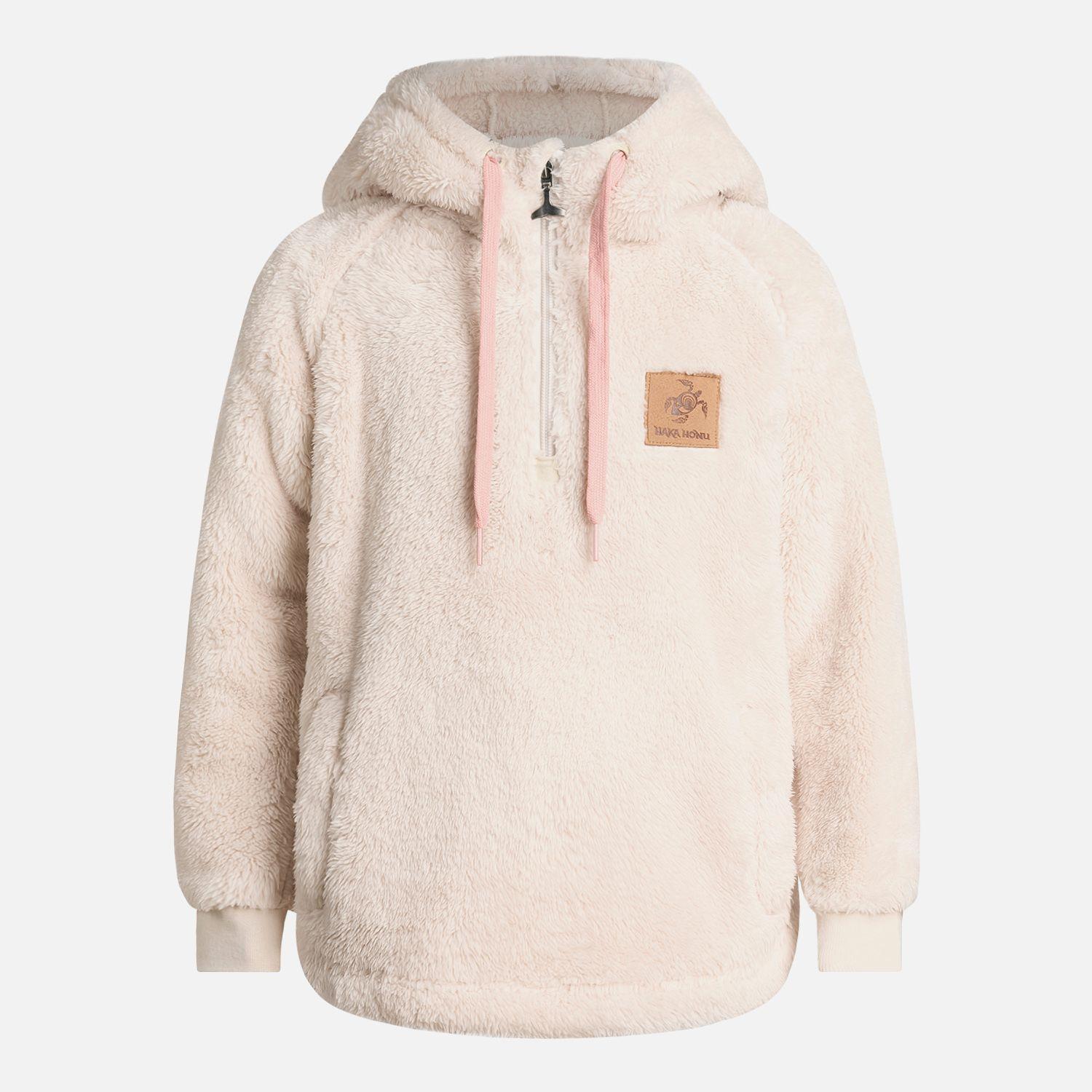 Poleron Niña Mini Cangur-oso Beige Haka Honu-6