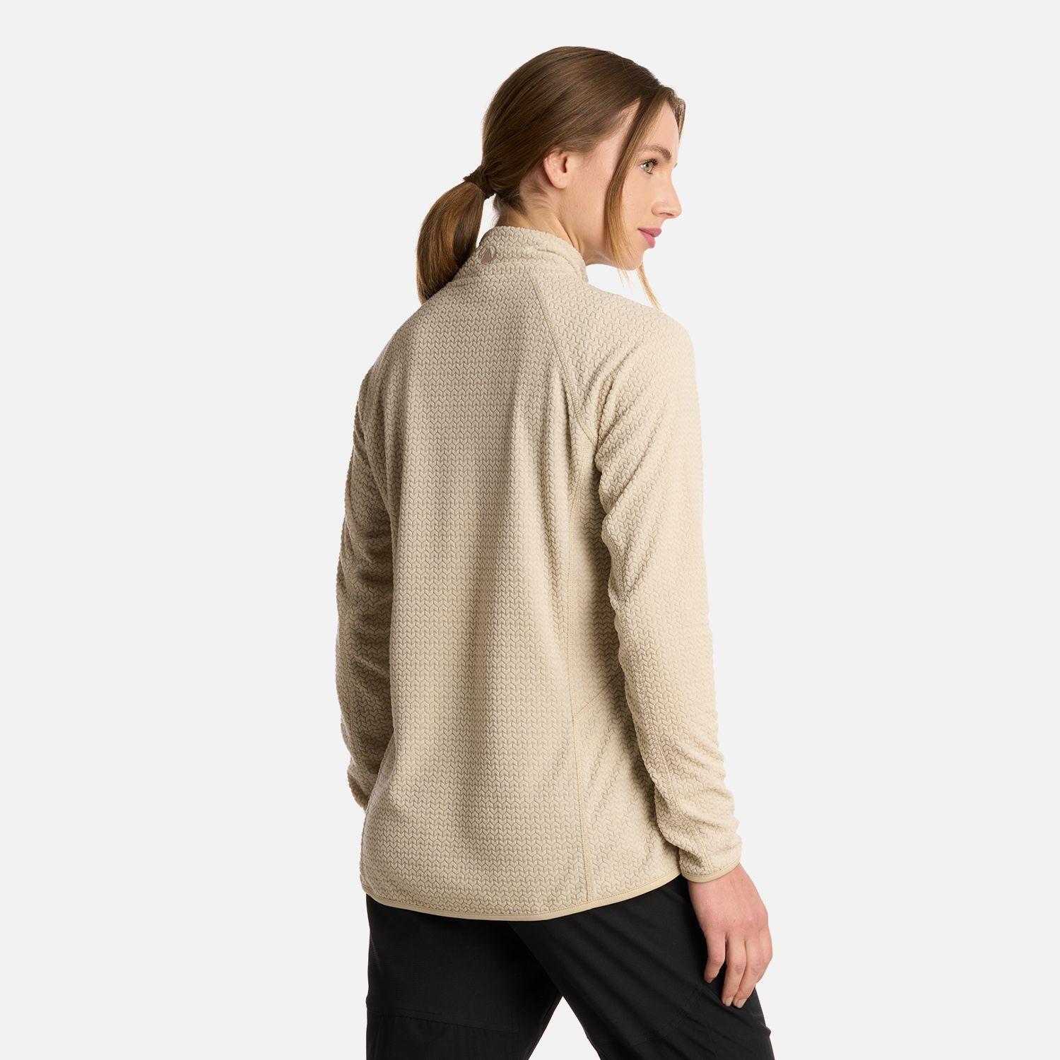 Polerón Mujer Jacaranda Nano-F 14 Zip Crudo Lippi I25-2