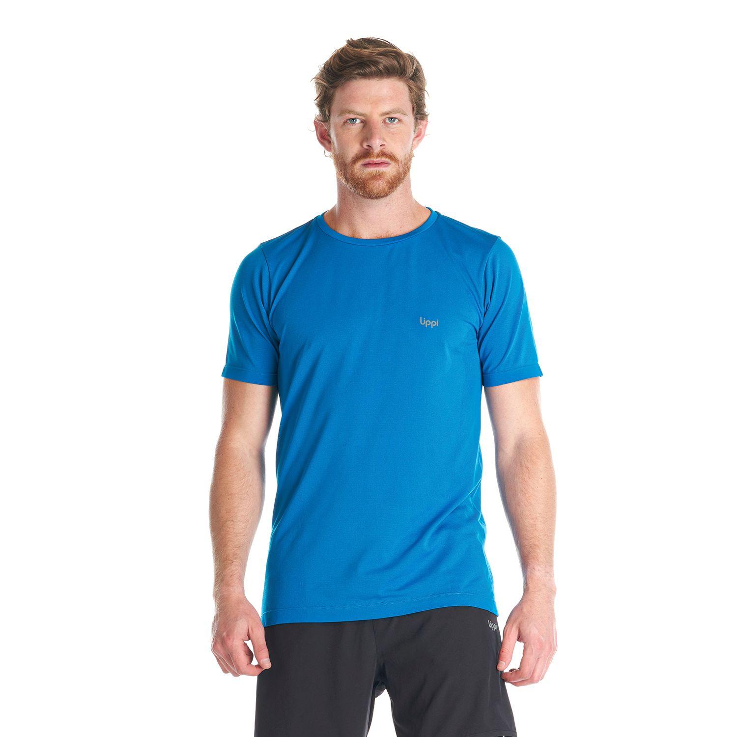 Polera Hombre B-Ready Seamless T-Shirt Azulino Lippi-1