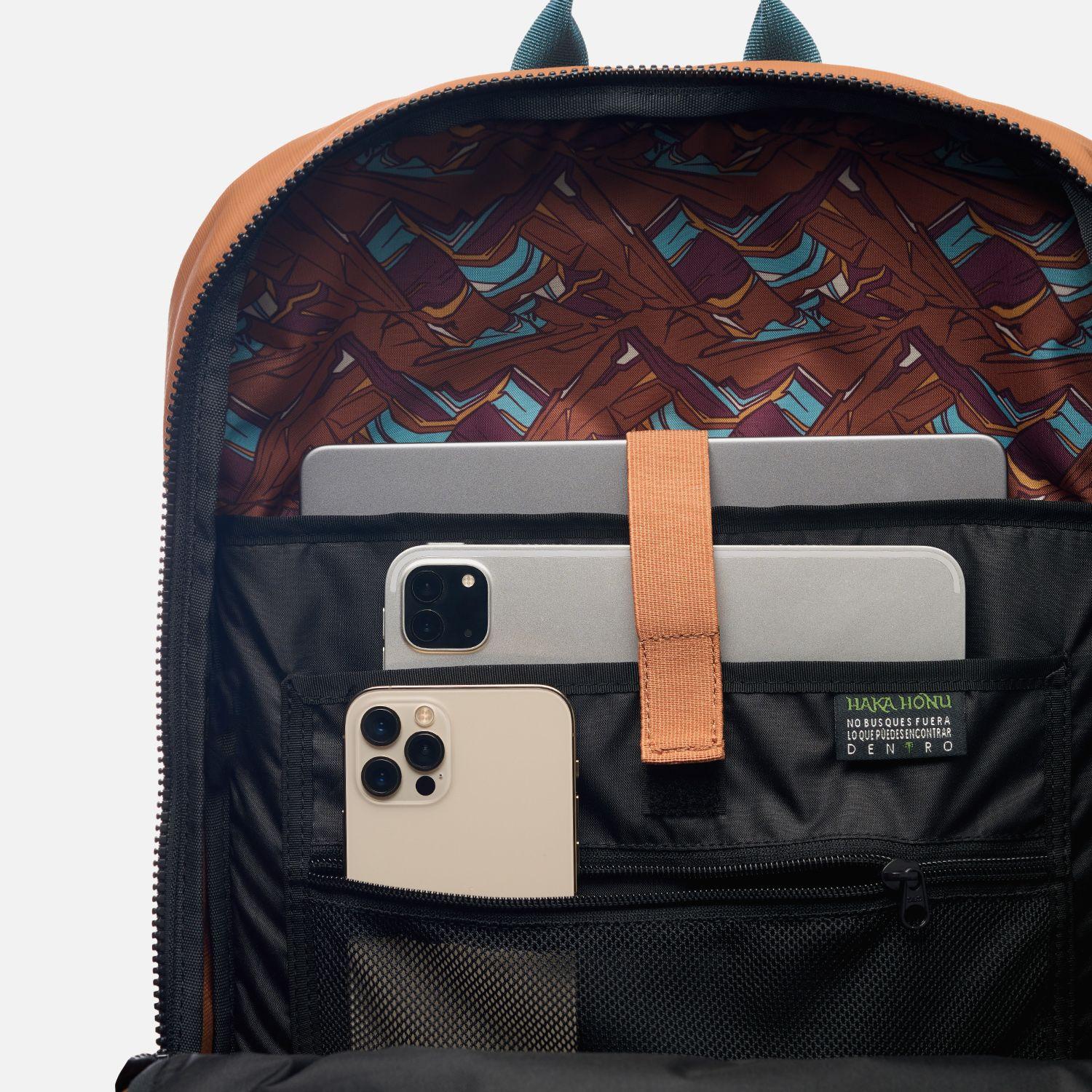 Mochila Unisex Trome 28L Camel Haka-Honu-8