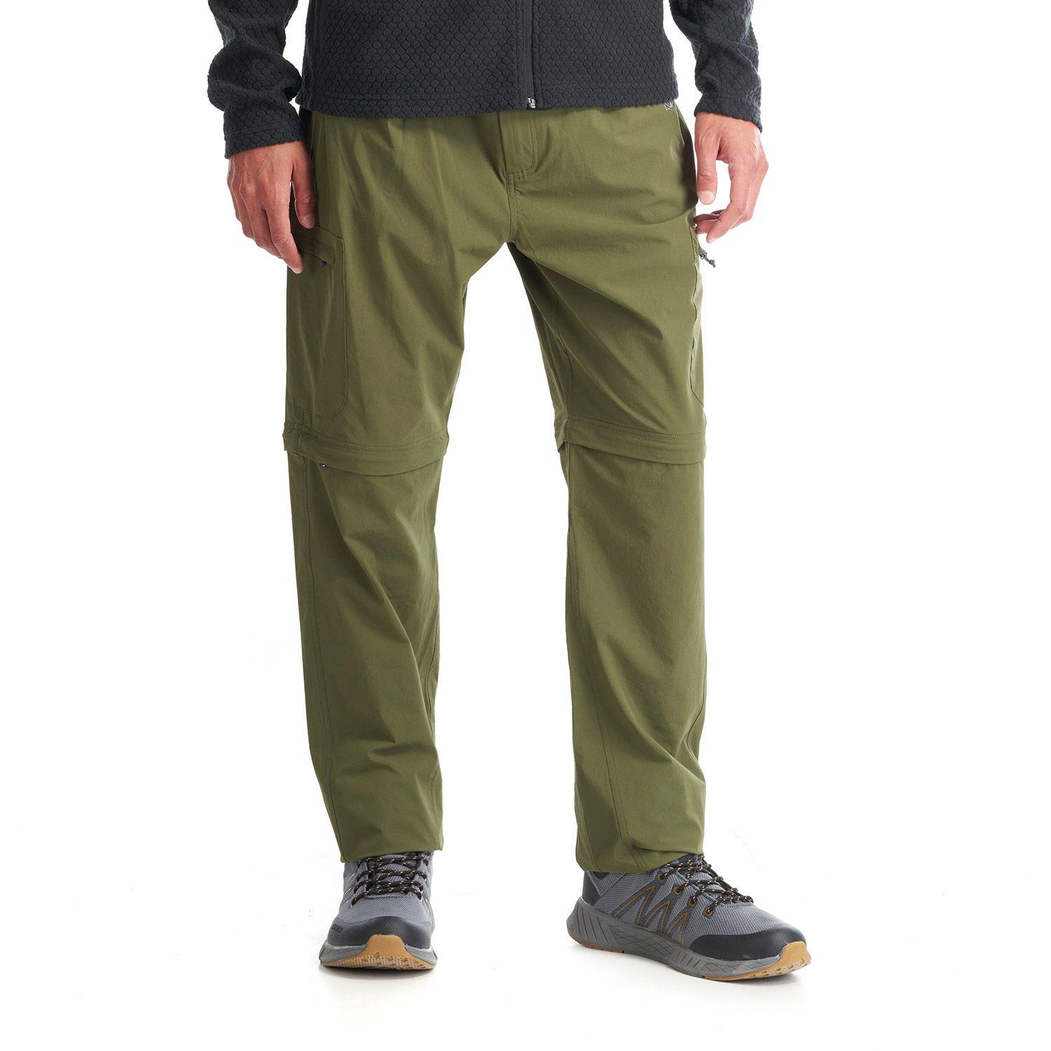Pantalon Hombre Cedron desmontable Verde Oliva Geography-1