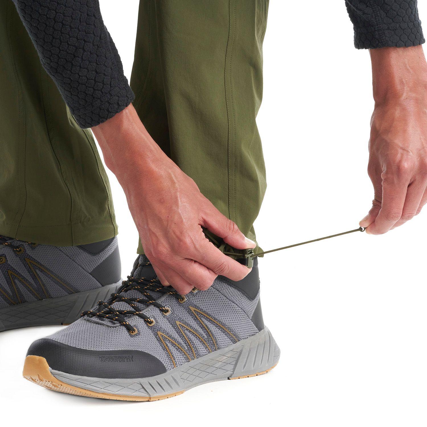 Pantalon Hombre Cedron desmontable Verde Oliva Geography-4