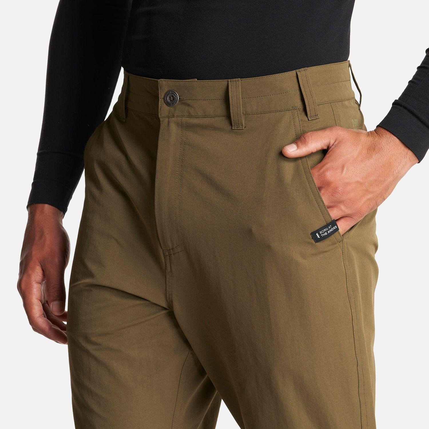 Pantalon Hombre Enduring Mix-2 Q-Dry Pants Verde Oliva Lippi I23-4