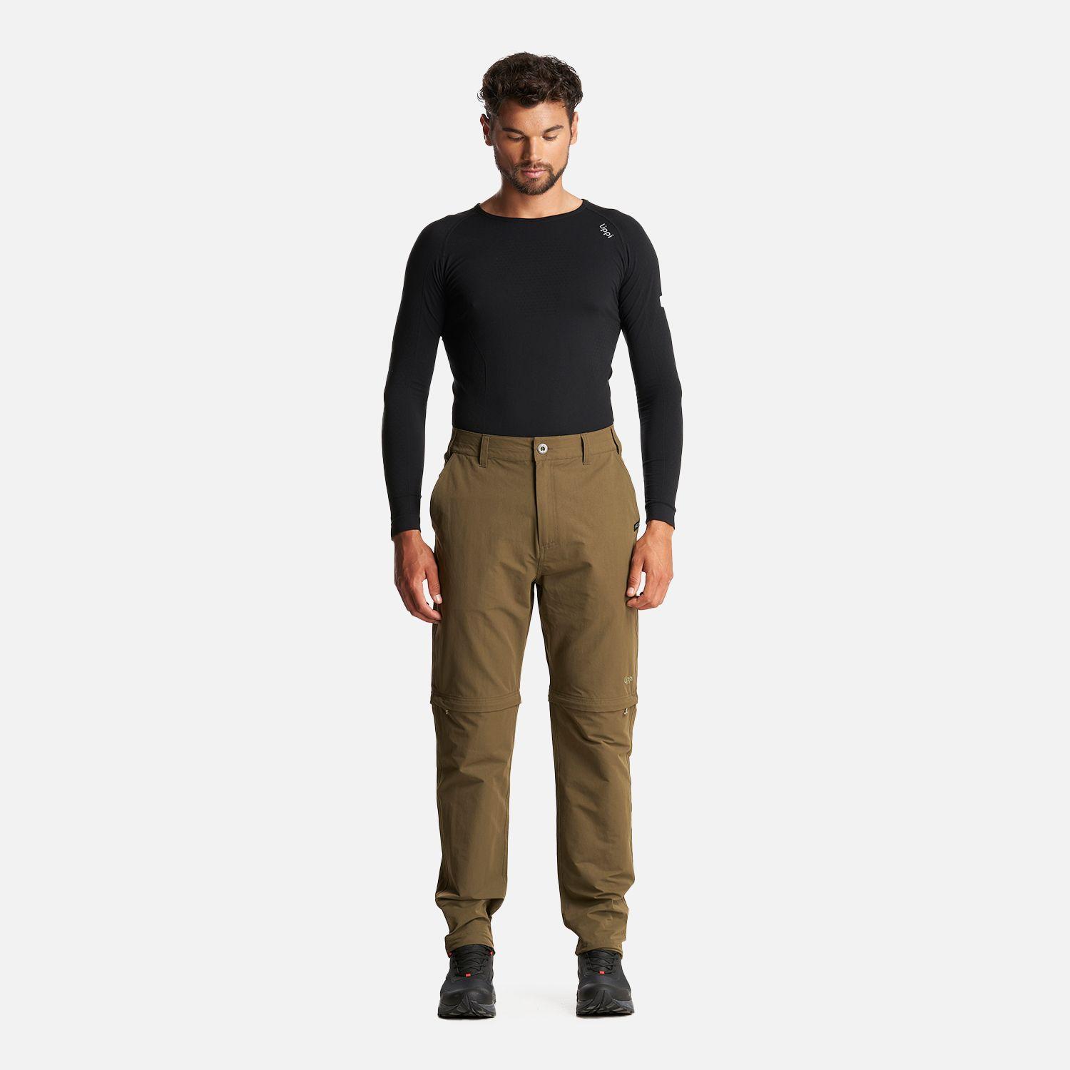 Pantalon Hombre Enduring Mix-2 Q-Dry Pants Verde Oliva Lippi I23-8