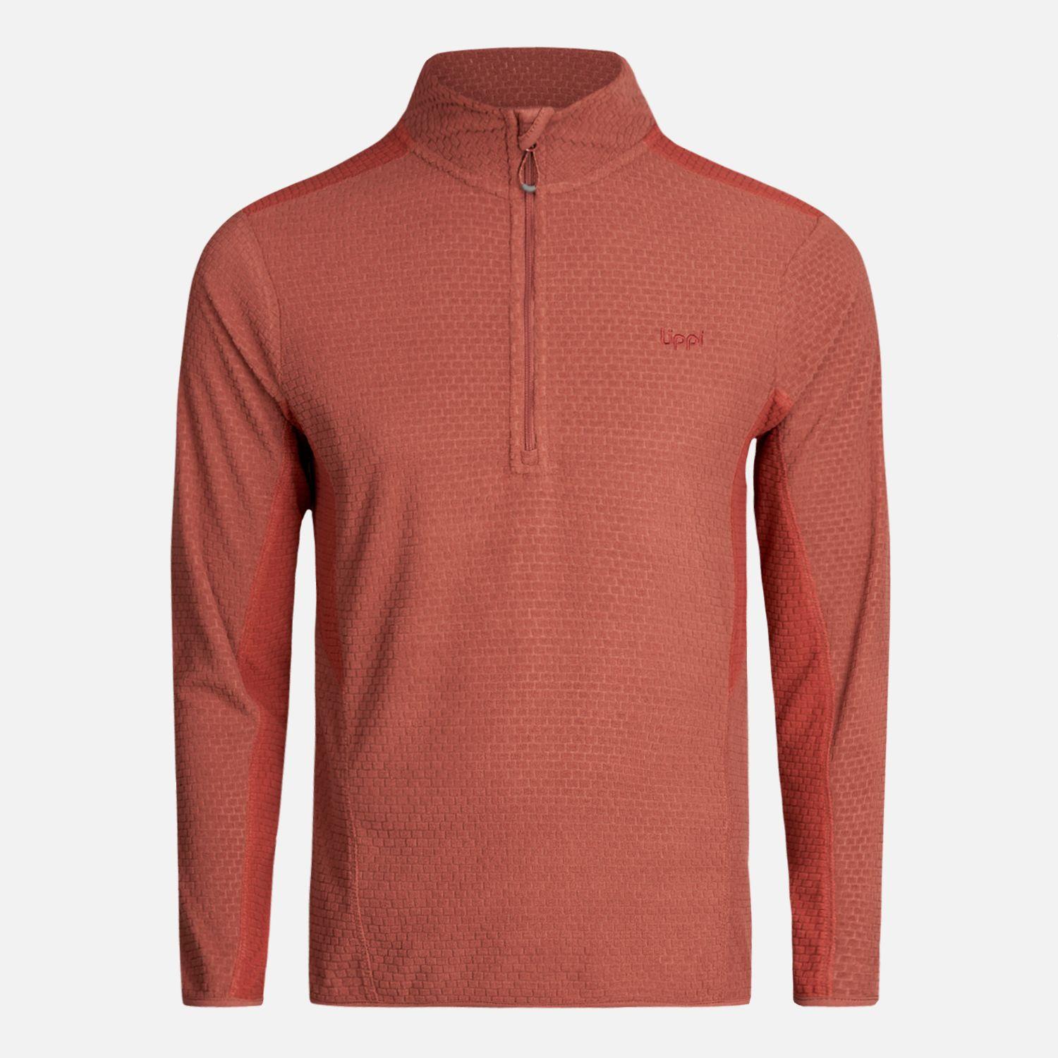 Poleron Teen Boy Mild Nano-F 14 Zip Terracota Lippi I23-0
