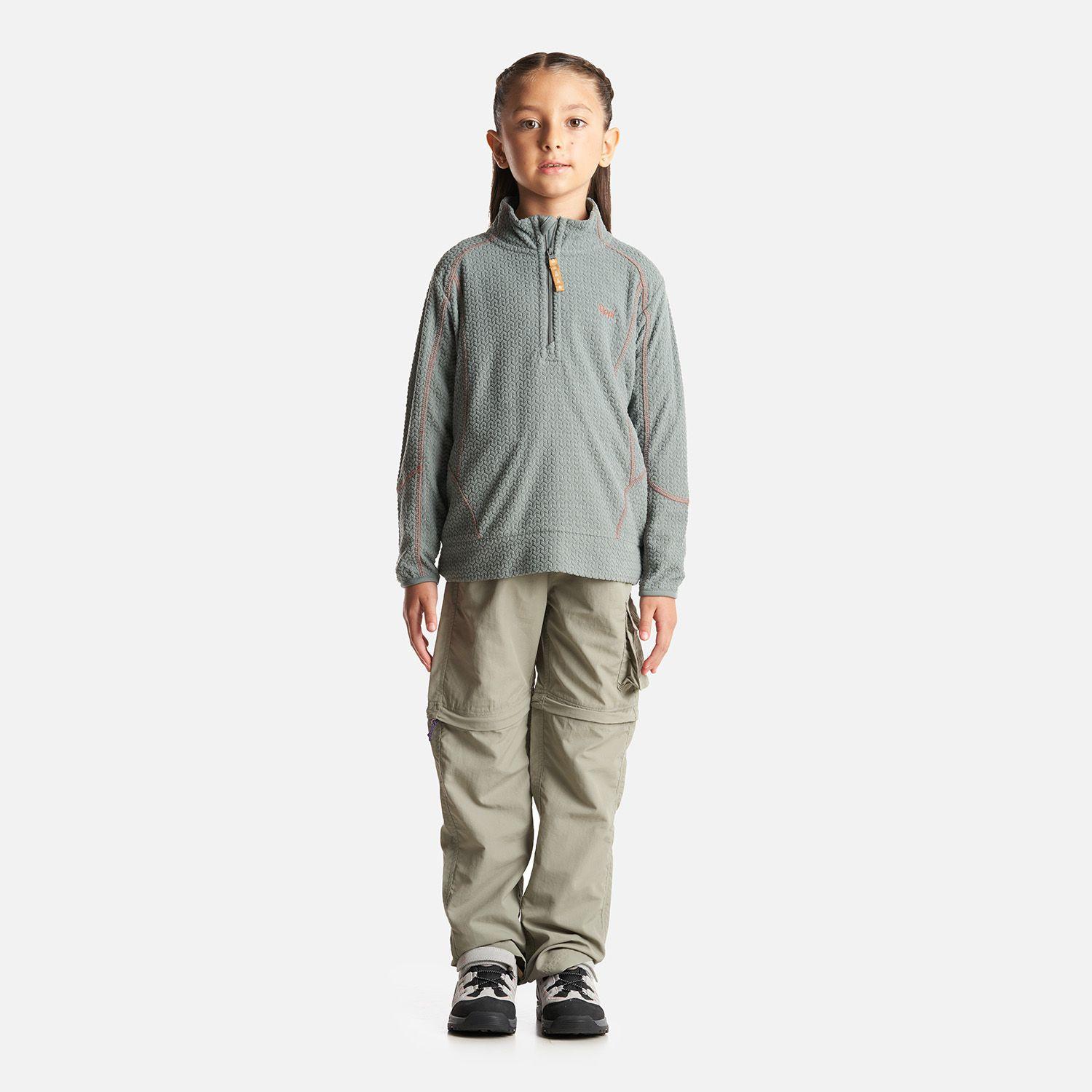 Poleron Niña Saltamontes Nano-F 14 Zip Jade Lippi I23-5