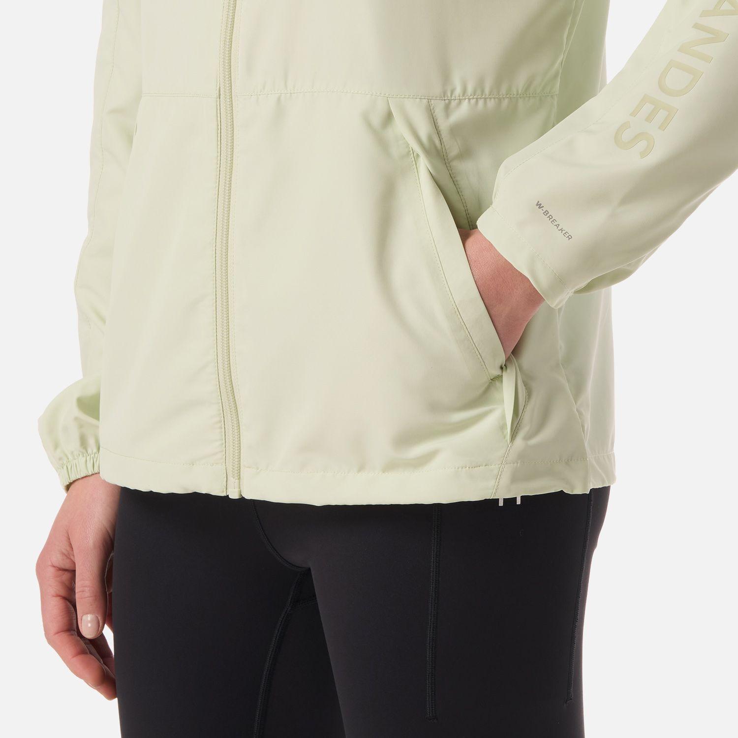 Chaqueta Mujer Nightfall Windbreaker Hoody Jacket Gris/VerdeLippi V26-4