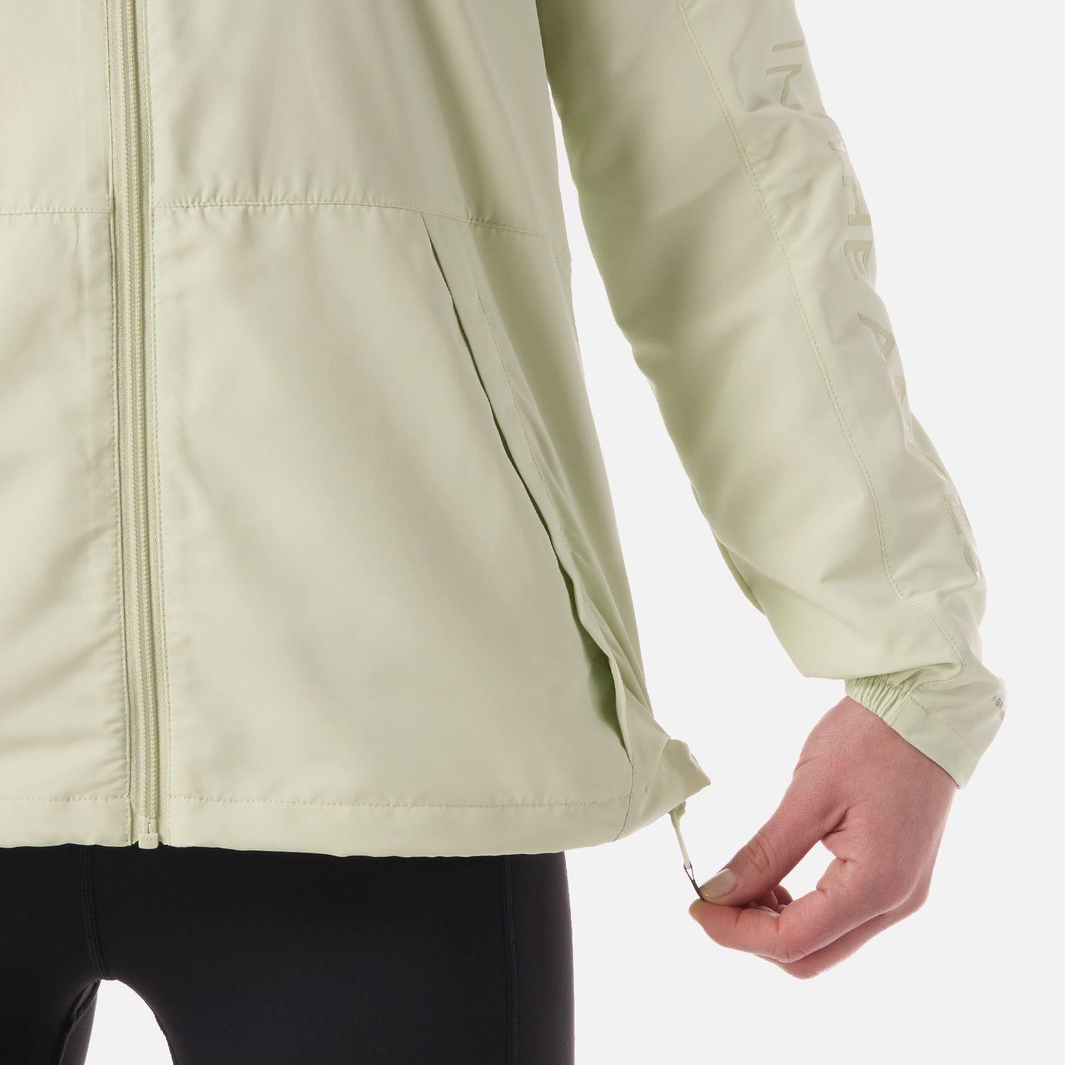 Chaqueta Mujer Nightfall Windbreaker Hoody Jacket Gris/VerdeLippi V26-5