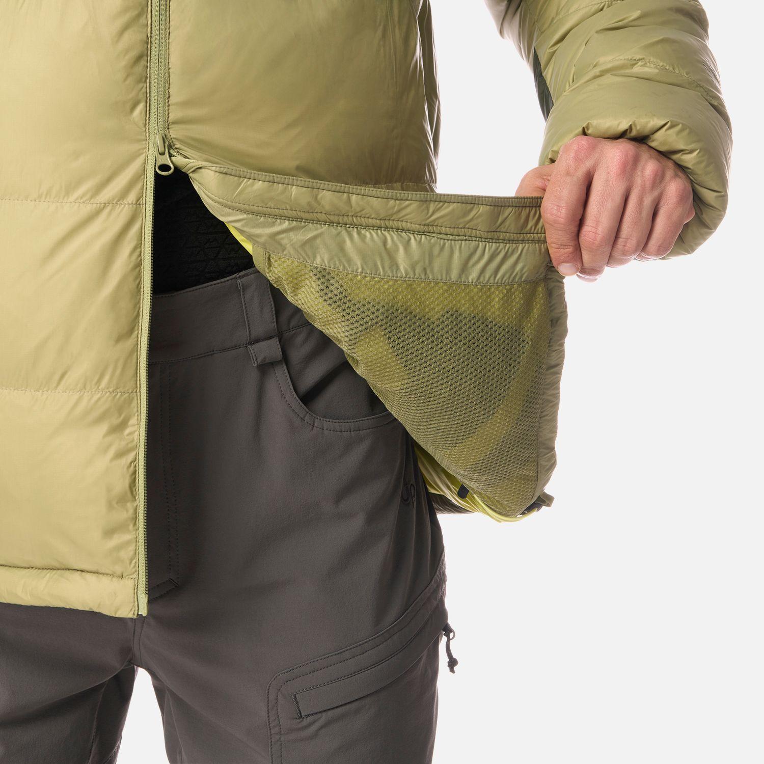 Chaqueta Hombre Reichert Down Hoody Jacket Verde Lippi I26-9