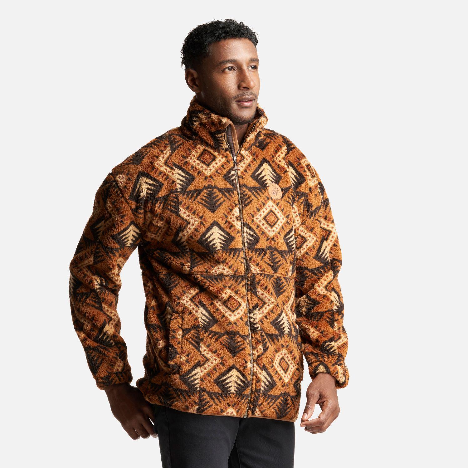 Chaqueta Hombre Caluro-sin Print Beige Haka Honu-1